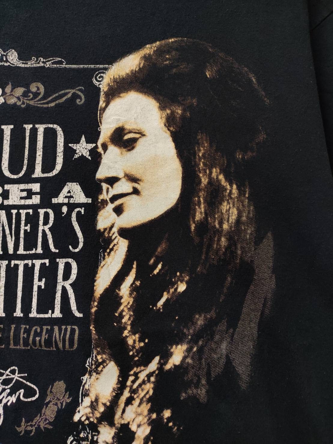 Band Tees Vtg 00's Loretta Lynn "Proud Coal Miner’s Daughter" T-Shirt Size US XL / EU 56 / 4 - 4 Thumbnail