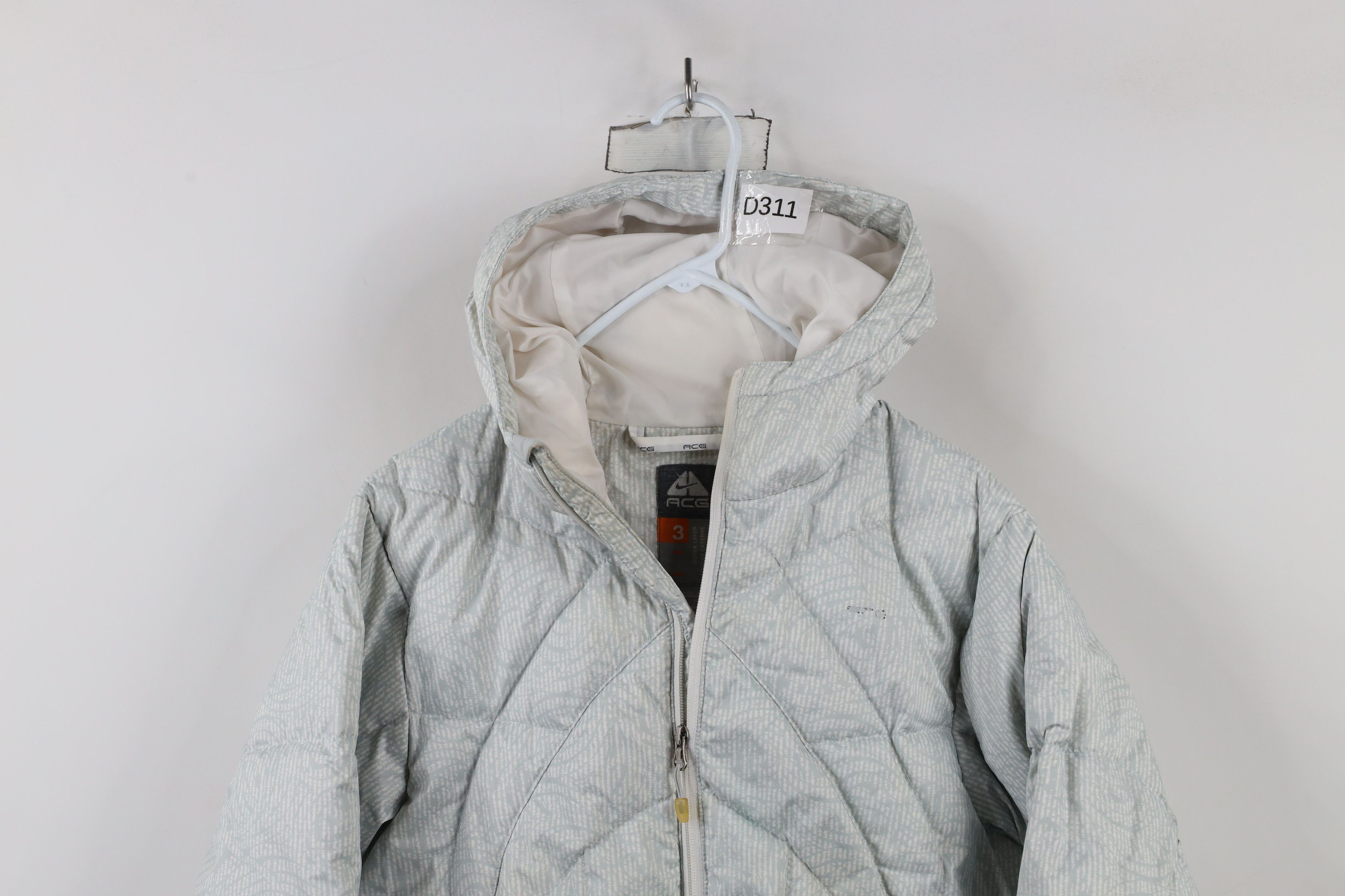 Nike × Vintage Vintage NIke ACG Duck Down Insulated Hooded Puffer Jacket Size L / US 10 / IT 46 - 2 Thumbnail