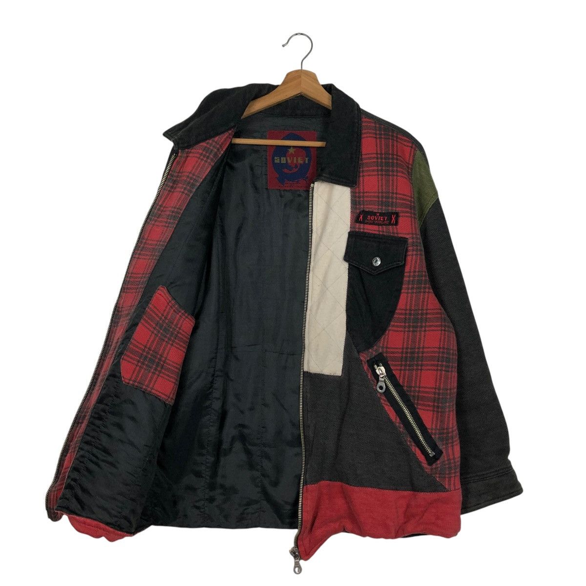 Vintage 🔥VINTAGE BOMBER JACKET SOVIET X WALTER DE VIRGILIIS ITALY Size US M / EU 48-50 / 2 - 13 Thumbnail