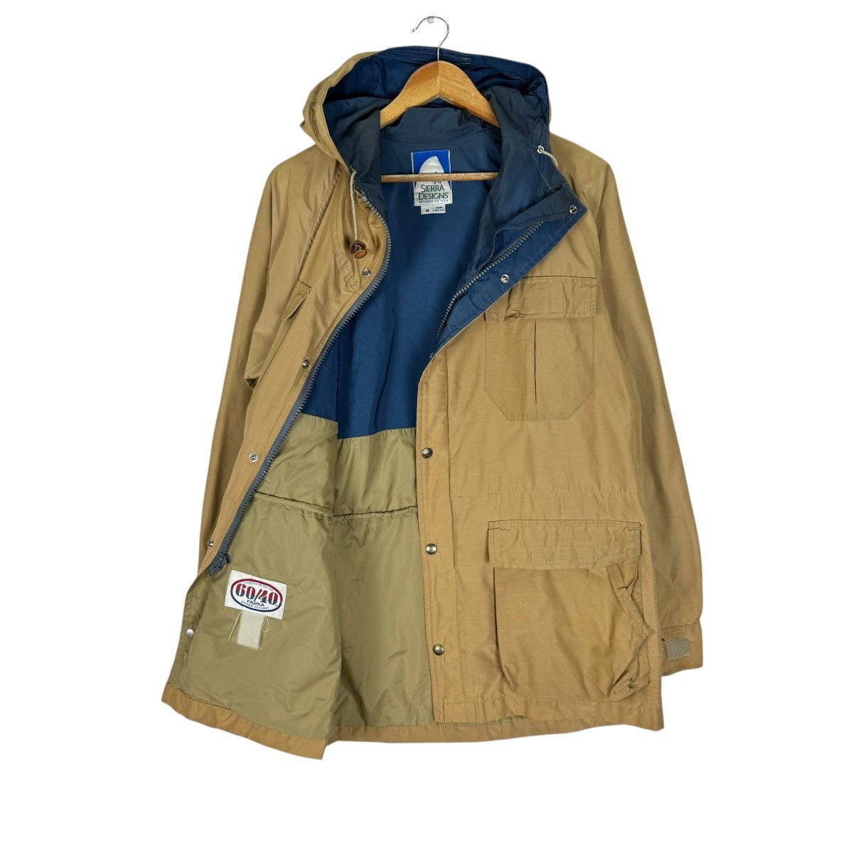Sierra Designs × Vintage 🔥SIERRA DESIGNS 60/40 HOODIE PARKA JACKET Size US M / EU 48-50 / 2 - 7 Thumbnail