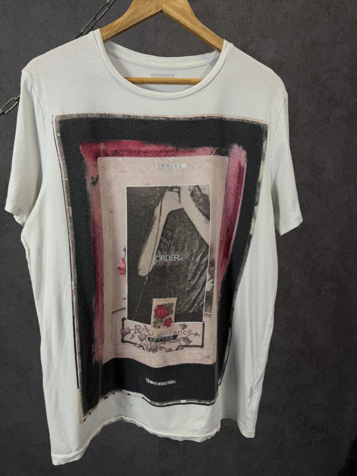 Allsaints × Vintage Allsaints art designer tee Size US L / EU 52-54 / 3 - 3 Thumbnail