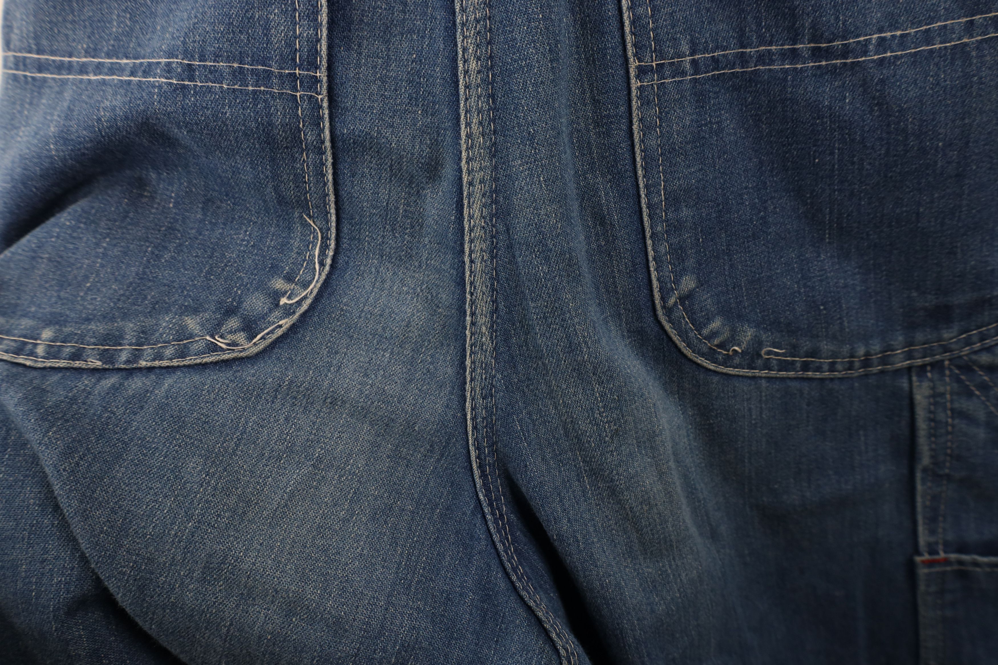Big Mac × Vintage Vintage 60s Big Mac Distressed Square Bak Overalls Size US 30 / EU 46 - 21 Thumbnail