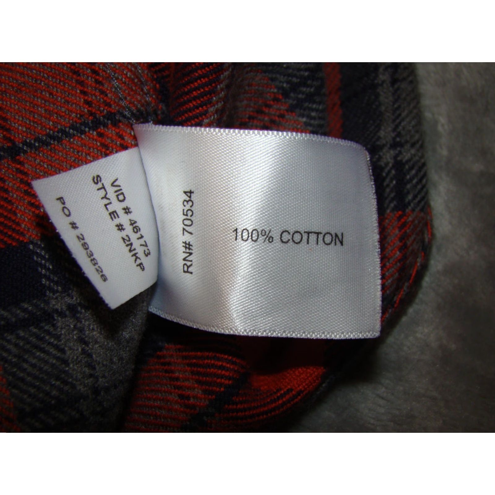 Orvis VINTAGE Orvis Luxury Flannel Mens Button-Up Shirt Plaid 100% Cotton M Red Blue Gray Pocketed Button-Down Collar Mens Size US M / EU 48-50 / 2 - 6 Thumbnail