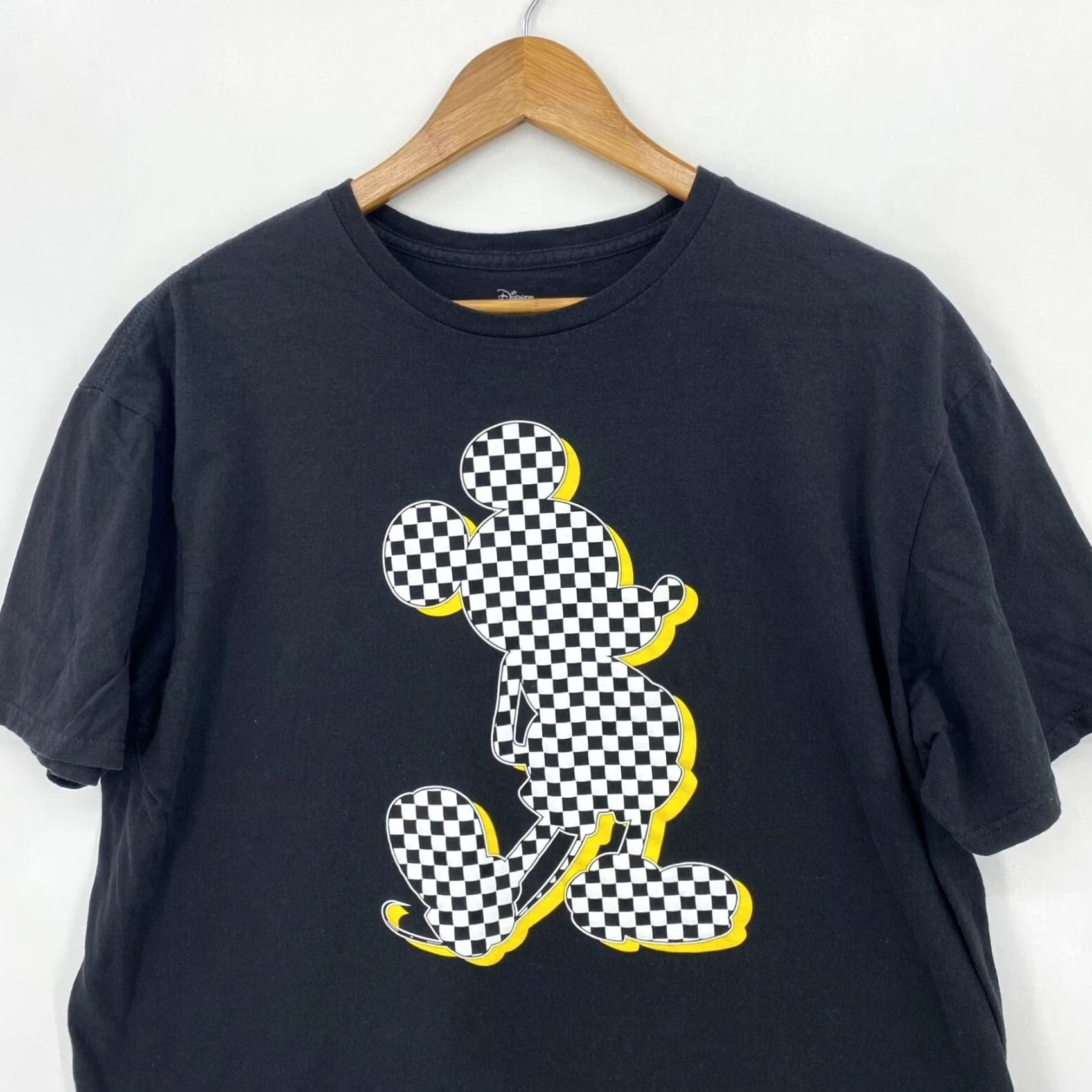 Disney Disney T-Shirt Men's XL Black Mickey Mouse Logo Short Sleeve 90s Size US XL / EU 56 / 4 - 2 Thumbnail
