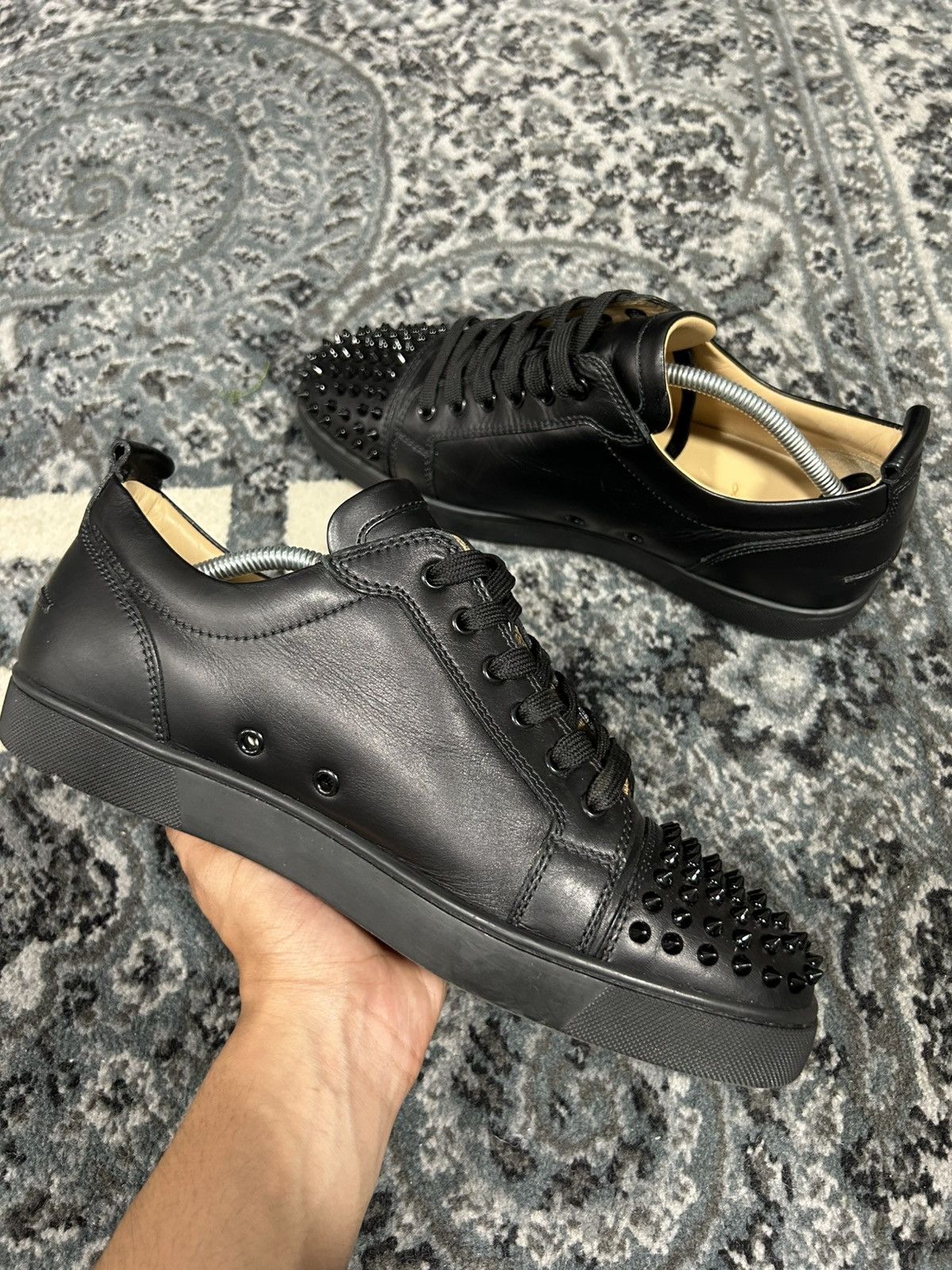 Christian Louboutin Red Bottoms Low-Top Size 12US/45EU Size US 12 / EU 45 - 3 Thumbnail