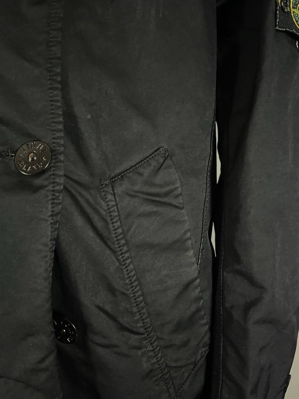 Stone Island Stone Island AW 08/09 Davit Trench Coat Jacket Black Size US L / EU 52-54 / 3 - 5 Thumbnail