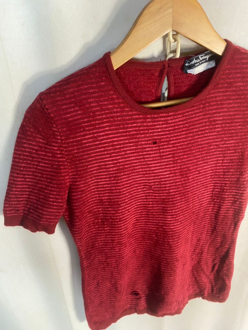 Salvatore Ferragamo Salvatore ferragamo stripe blouse shirt Size S / US 4 / IT 40 - 4 Thumbnail
