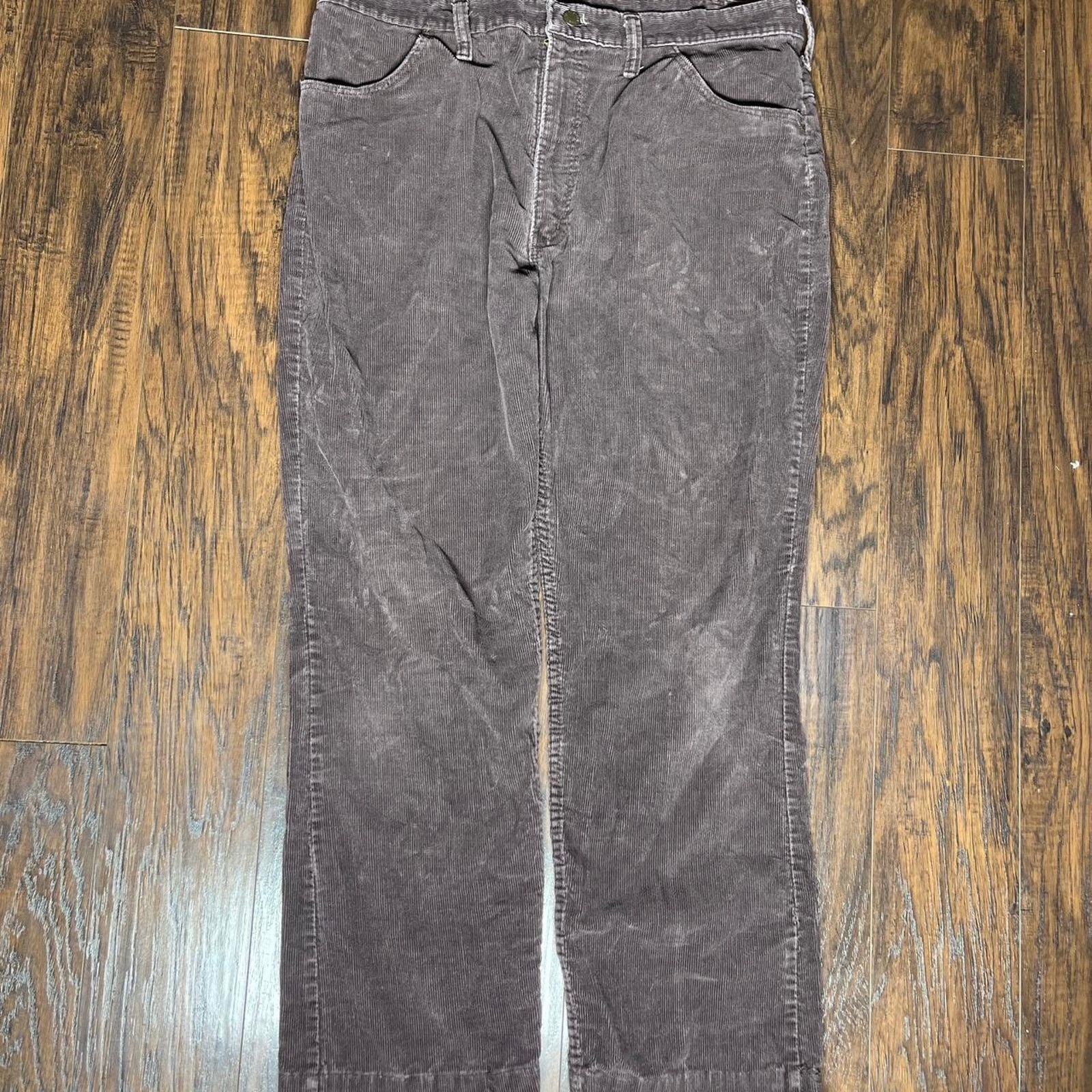 Other Vintage brown rustler corduroy pants Size US 38 / EU 54 - 1 Thumbnail