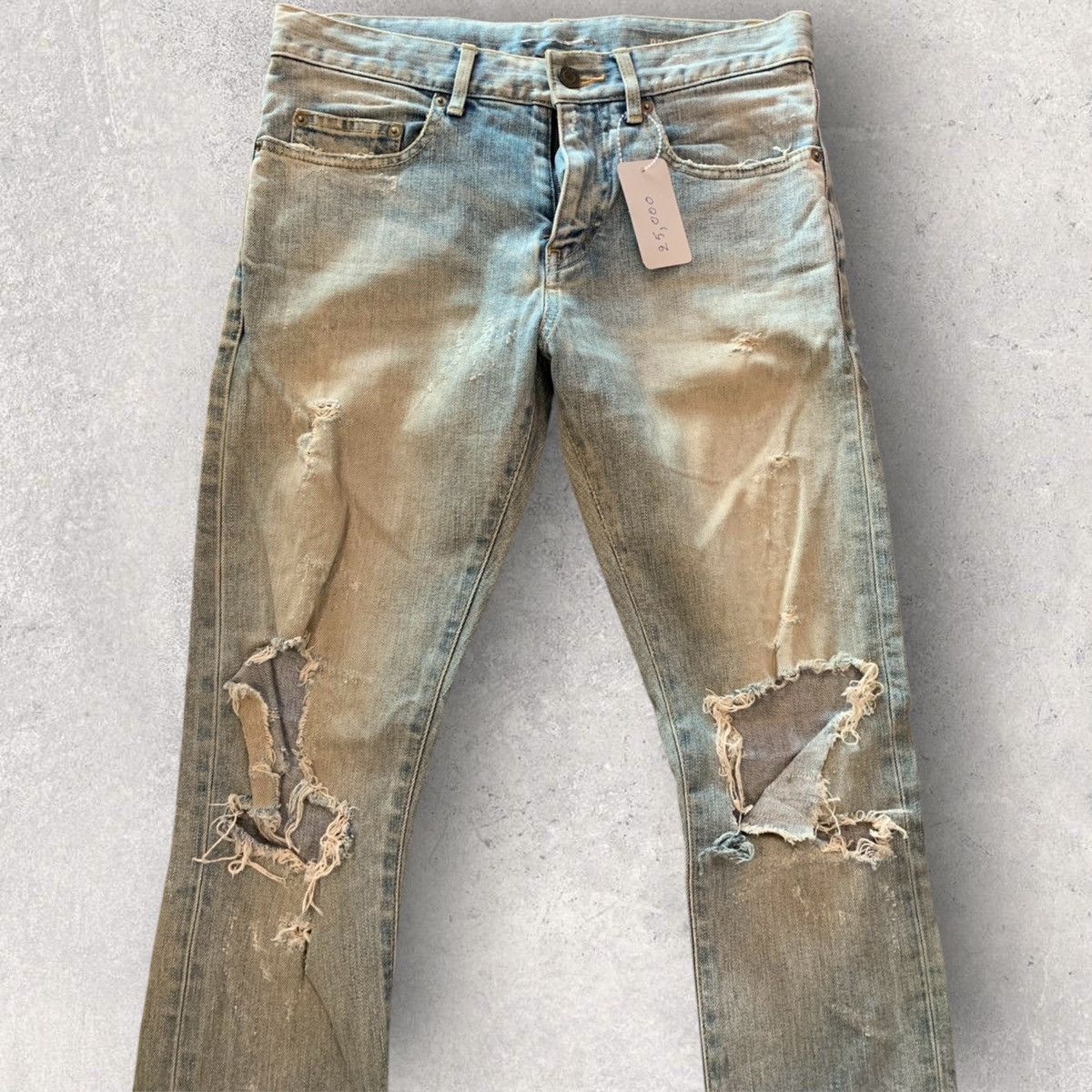 Saint Laurent Paris SS14 Re-Issue Knee Blow By Hedi Slimane Size US 28 / EU 44 - 1 Thumbnail