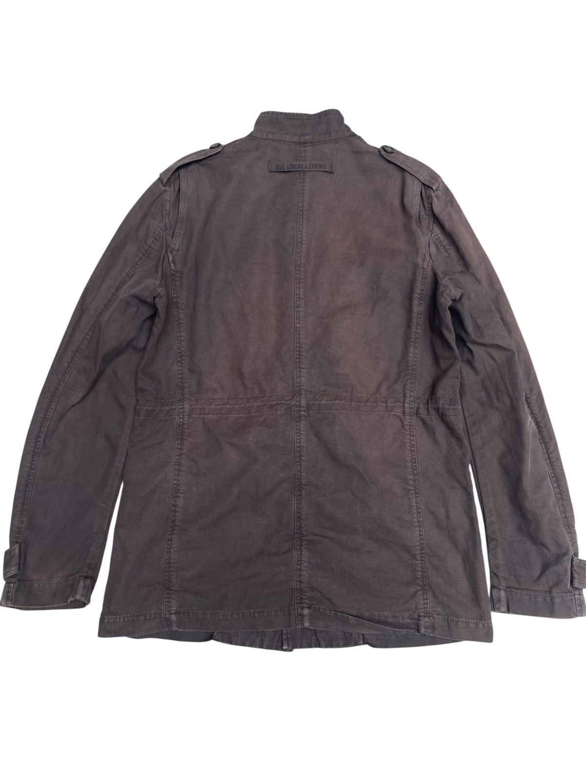 Dolce & Gabbana D&G Local Legend Military Jacket Made in Italy – Size 46 Size US M / EU 48-50 / 2 - 2 Thumbnail