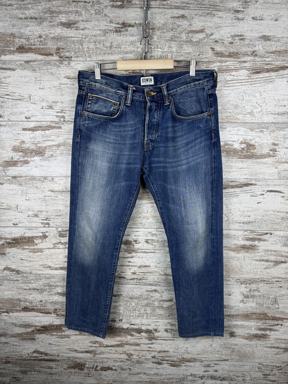 Edwin Mens Vintage Edwin Javanese denim jeans pants size 32/32 y2k Size US 32 / EU 48 - 1 Thumbnail