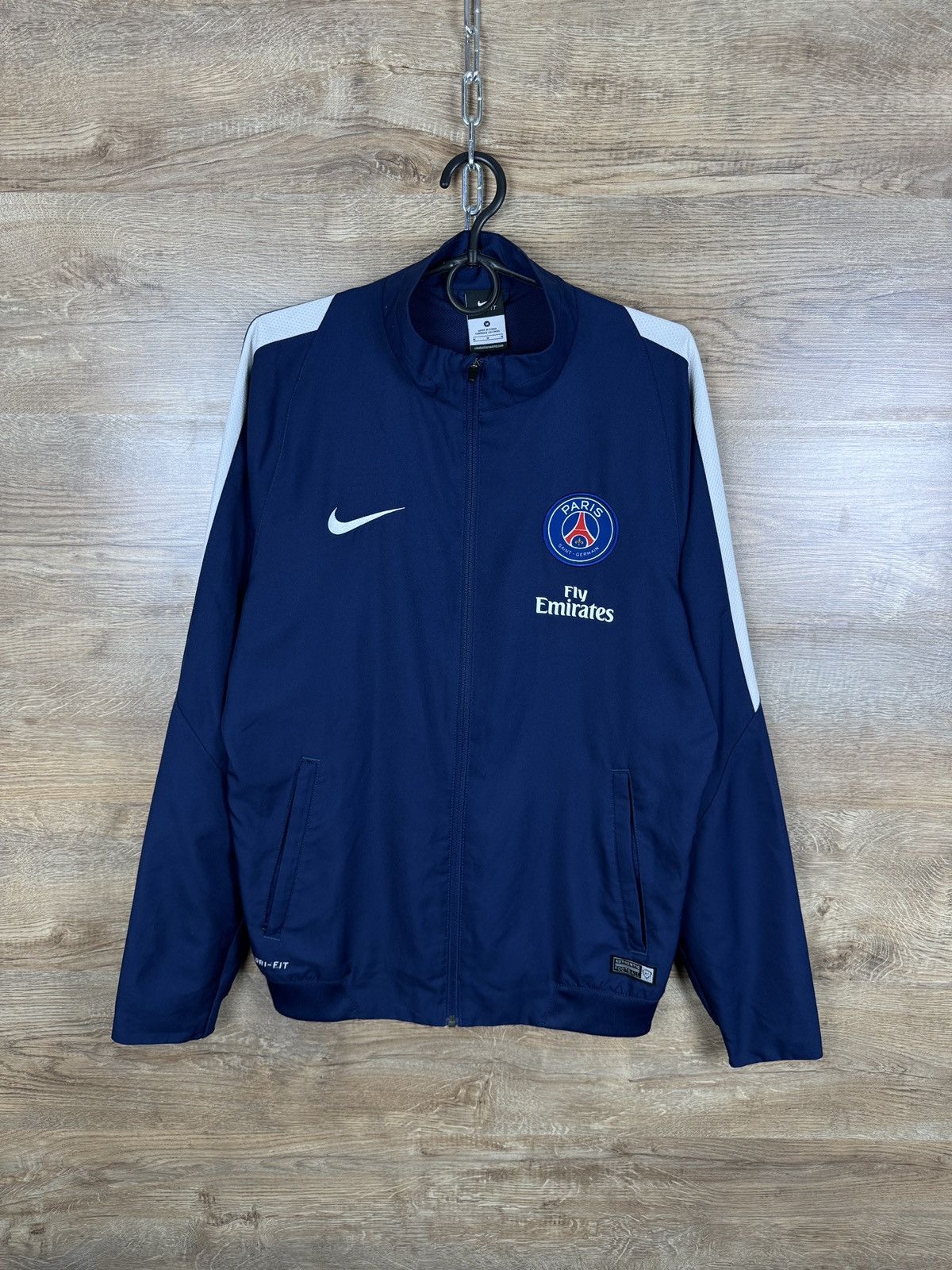 Nike Mens Vintage Nike Paris Saint Germain Track Jacket Olympic Size US M / EU 48-50 / 2 - 1 Thumbnail