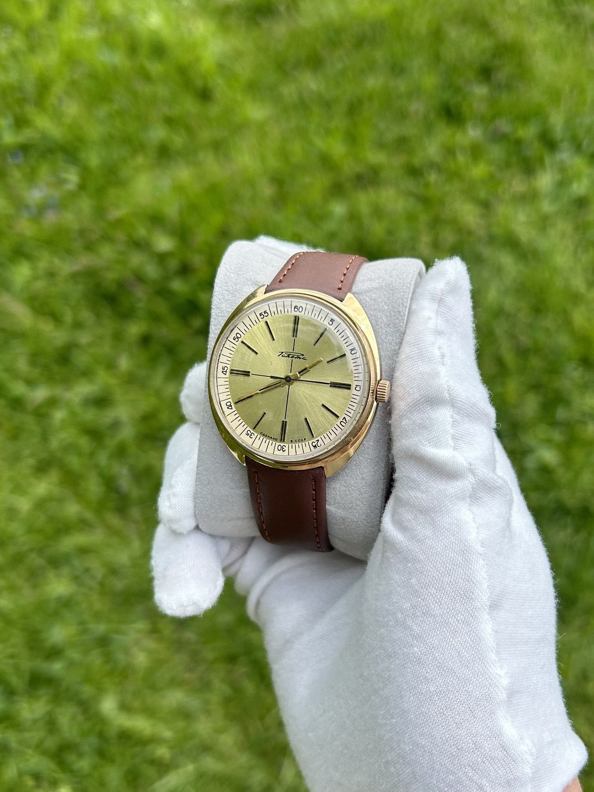 Vintage Vintage Watch Raketa Soviet USSR Mechanical Authentic 1980s Size ONE SIZE - 13 Thumbnail