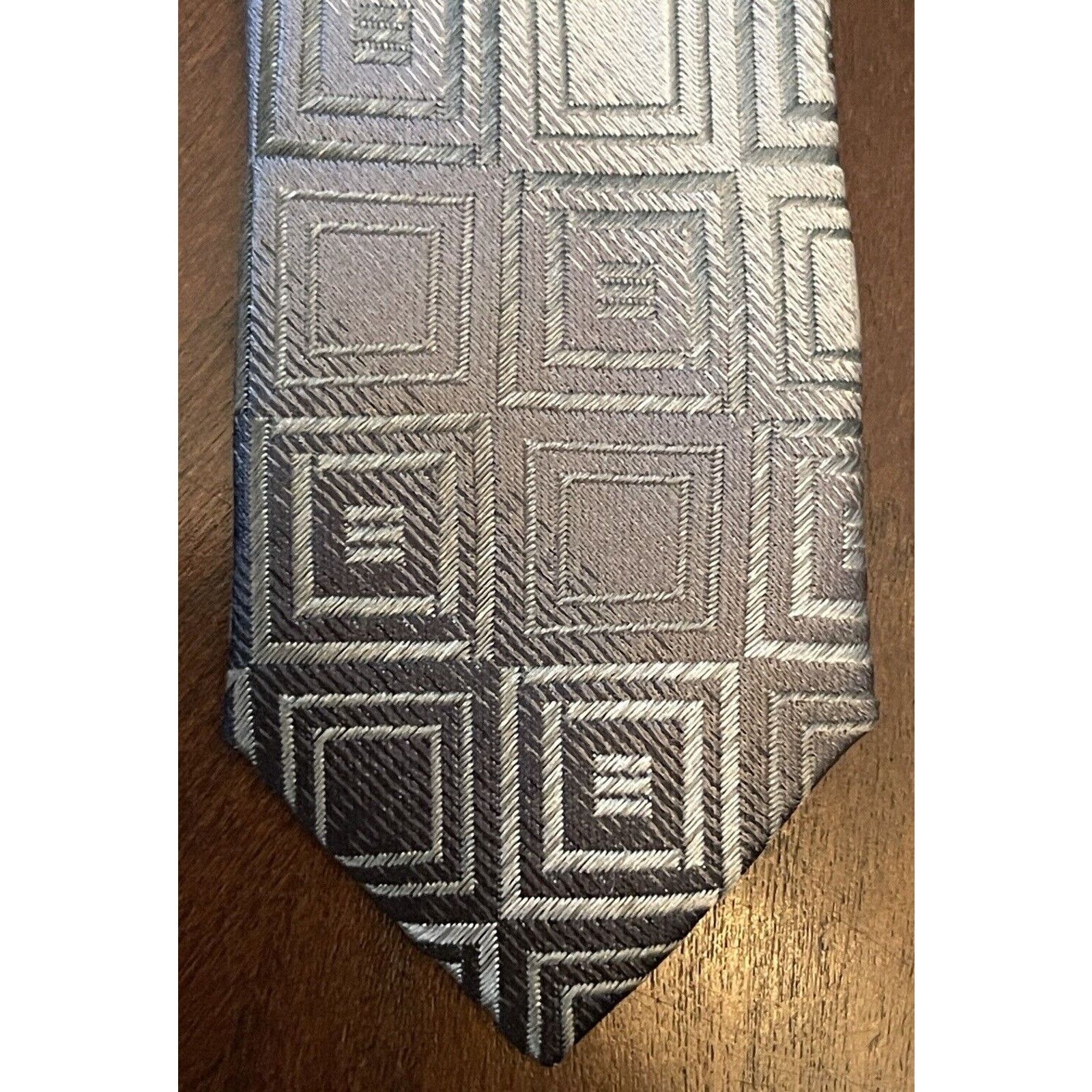 Pronto Uomo Pronto Uomo Hand Made 100% Silk Men’s Neck Tie Made In China Size ONE SIZE - 6 Thumbnail