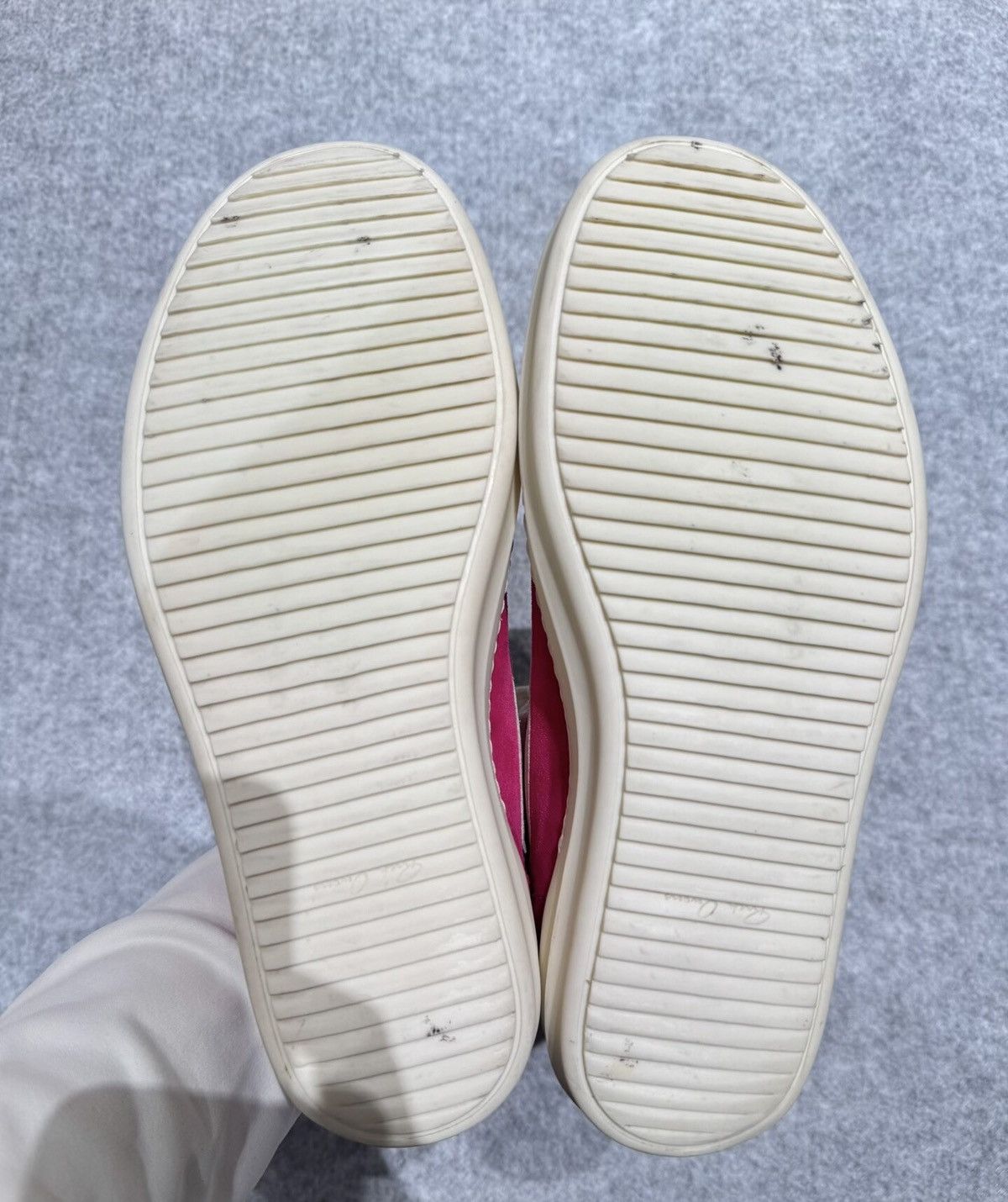 Rick Owens Rick Owens Mainline Suede"Strawberry Pink"Low-Top Sneakers Size US 8 / EU 41 - 5 Thumbnail