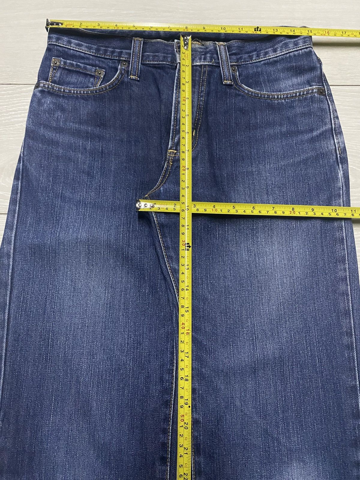 Edwin Vintage Edwin 403 Blue Wash straight Fit Jeans Size US 30 / EU 46 - 12 Thumbnail