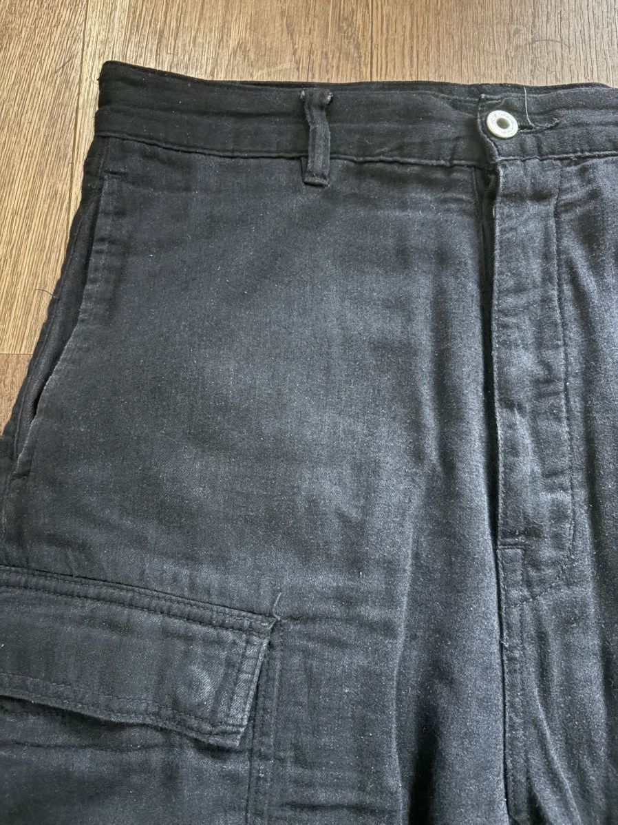 Rick Owens Drkshdw Rick Owens Geth Cargo Trousers Size 30 Size US 30 / EU 46 - 3 Thumbnail