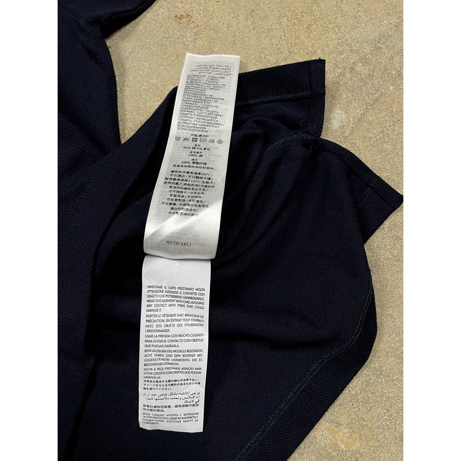 Gucci Gucci Polo Navy XS Size US XS / EU 42 / 0 - 5 Thumbnail