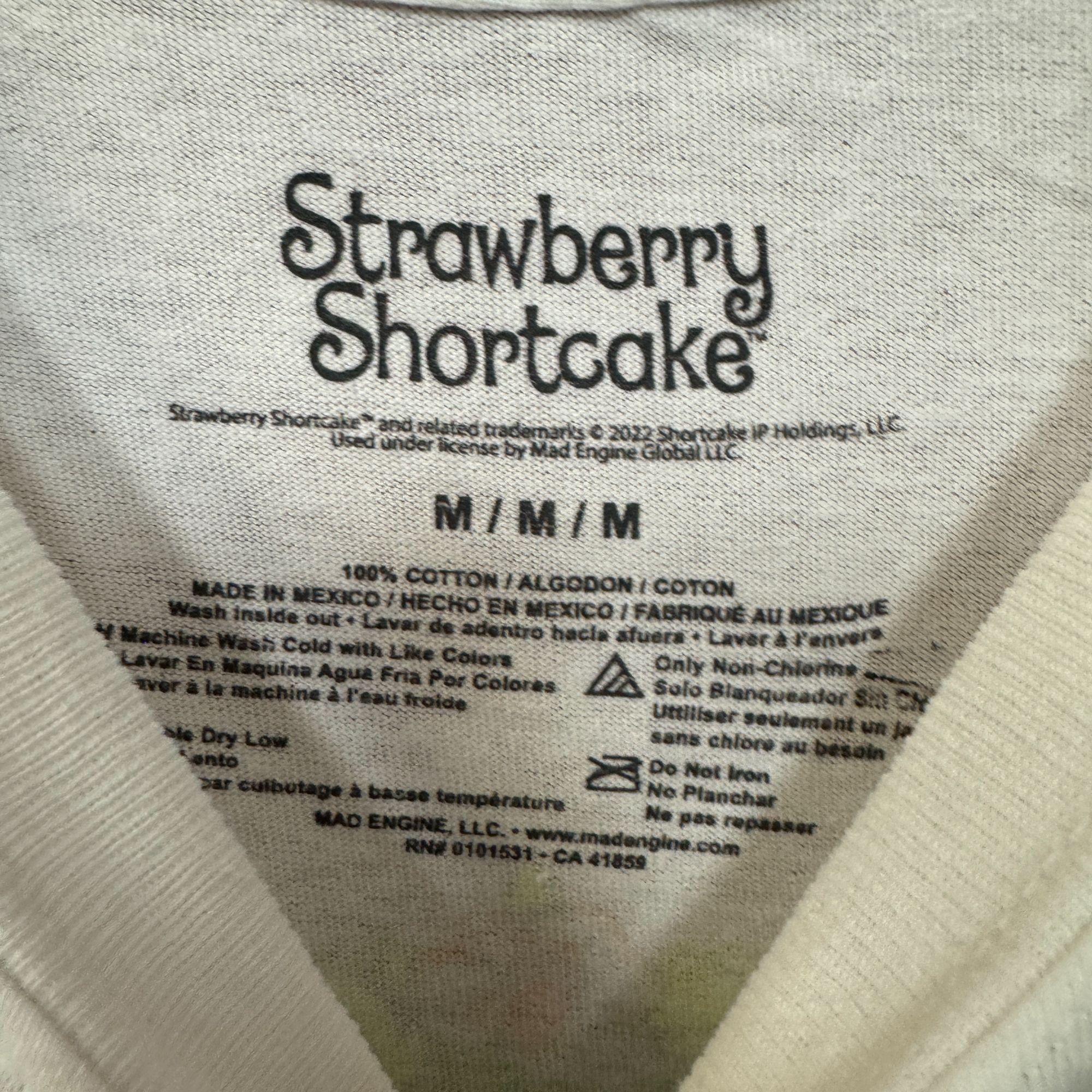 Other Strawberry Shortcake & Custard Cat Strawberry Cottage Tee M Size M / US 6-8 / IT 42-44 - 4 Thumbnail