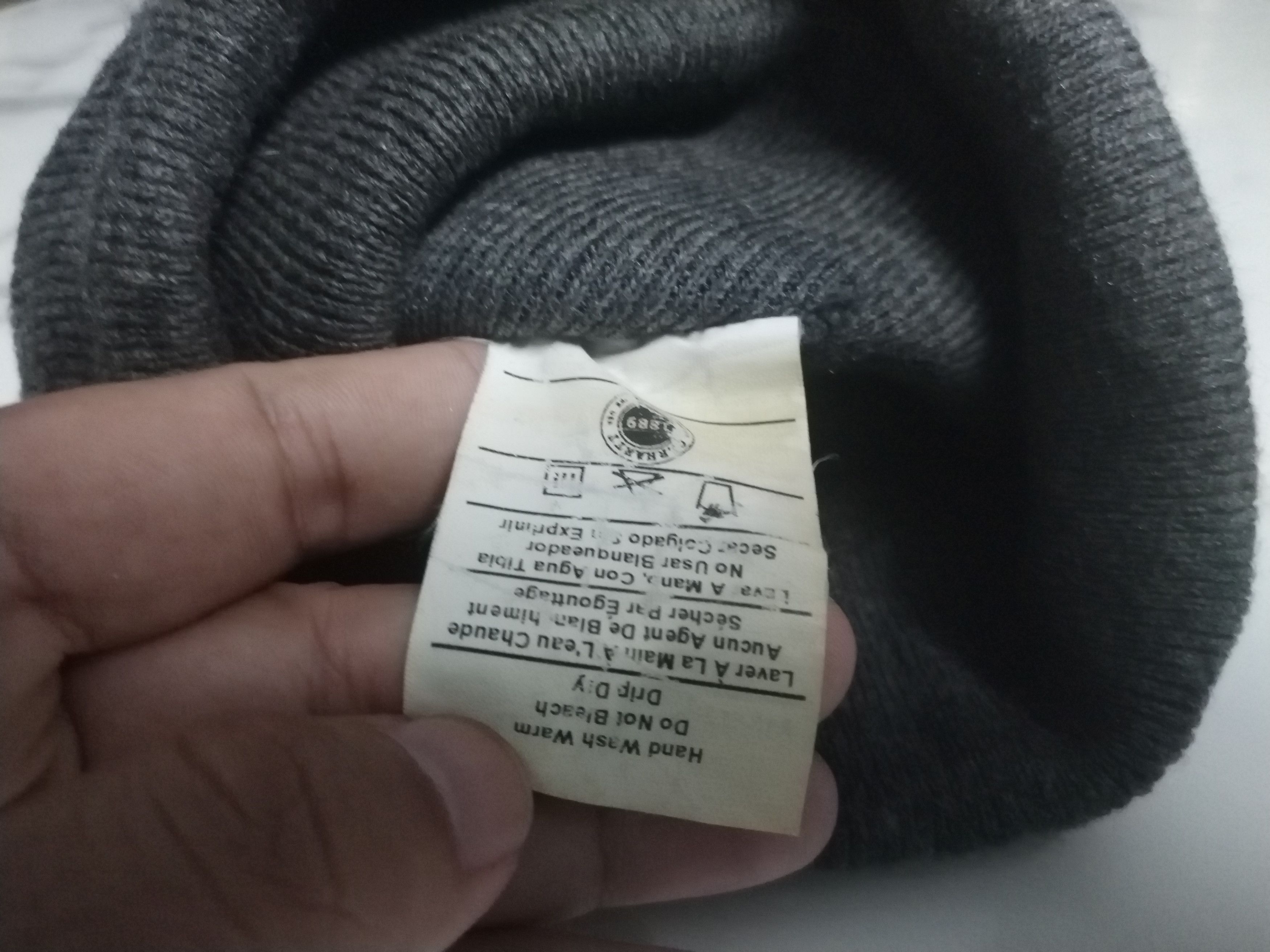 Carhartt × Carhartt Wip × Vintage BEANIE CARHATT Size ONE SIZE - 3 Thumbnail