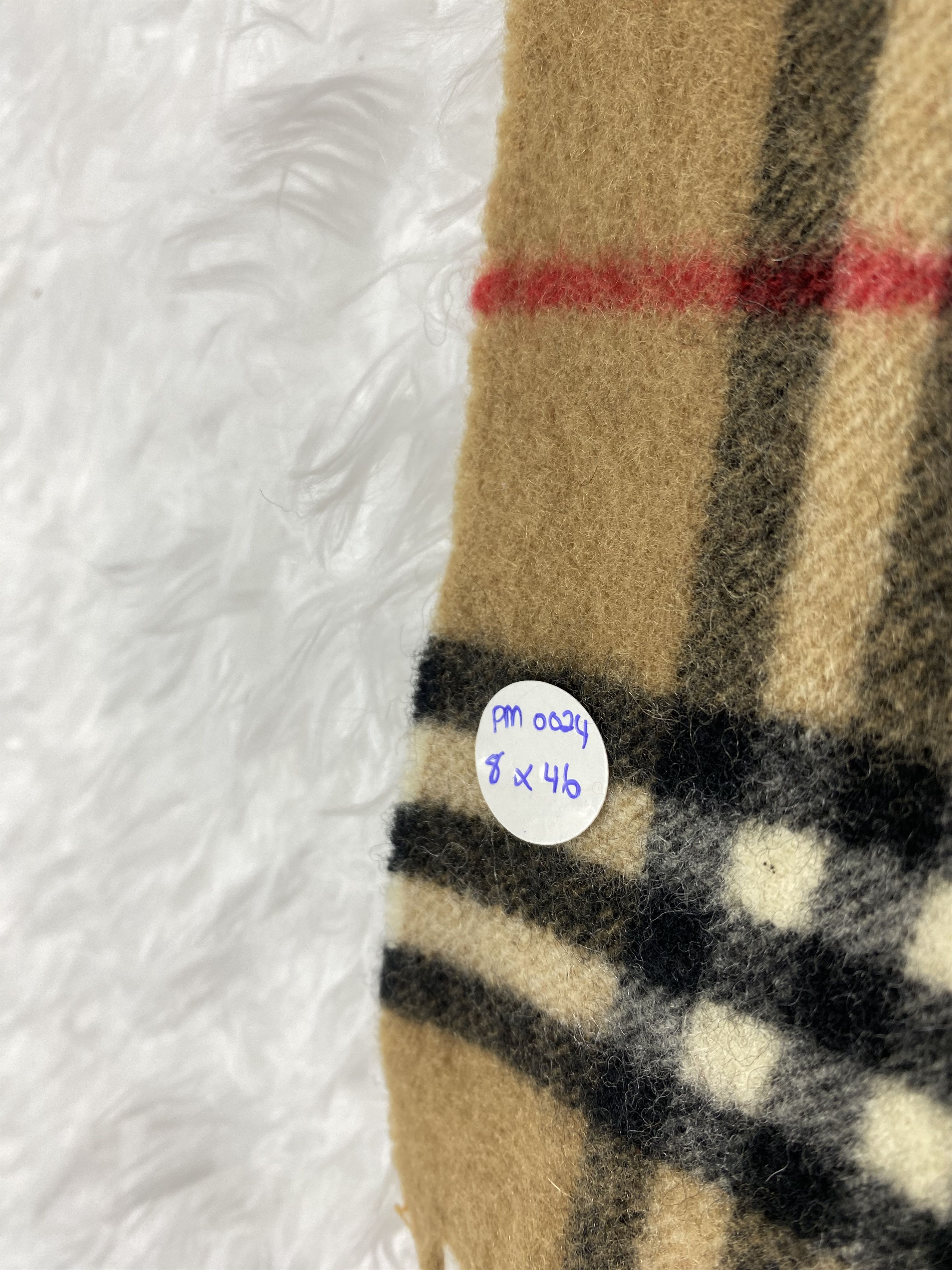 Burberry Vintage Burberry Scarf / Muffler Neckwear PM0024 Size ONE SIZE - 3 Thumbnail