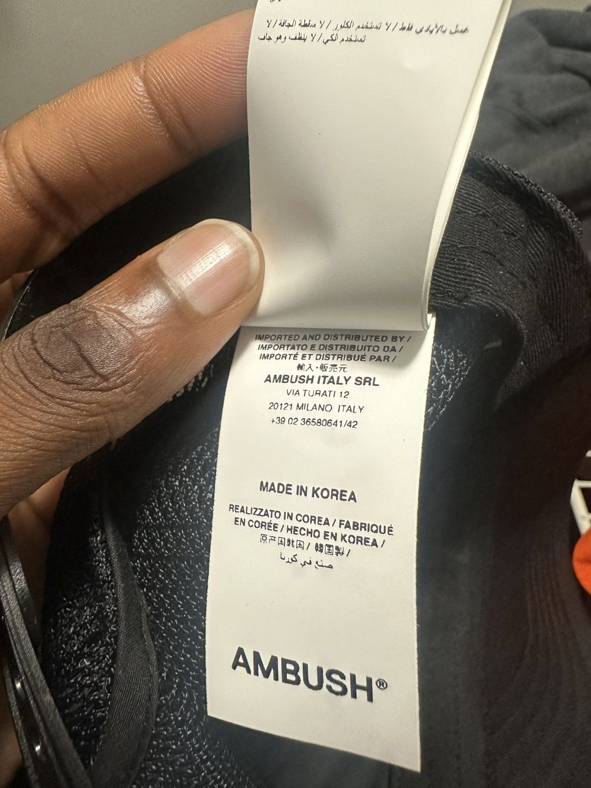 Ambush Design Classic Logo Baseball Cap Size ONE SIZE - 10 Thumbnail