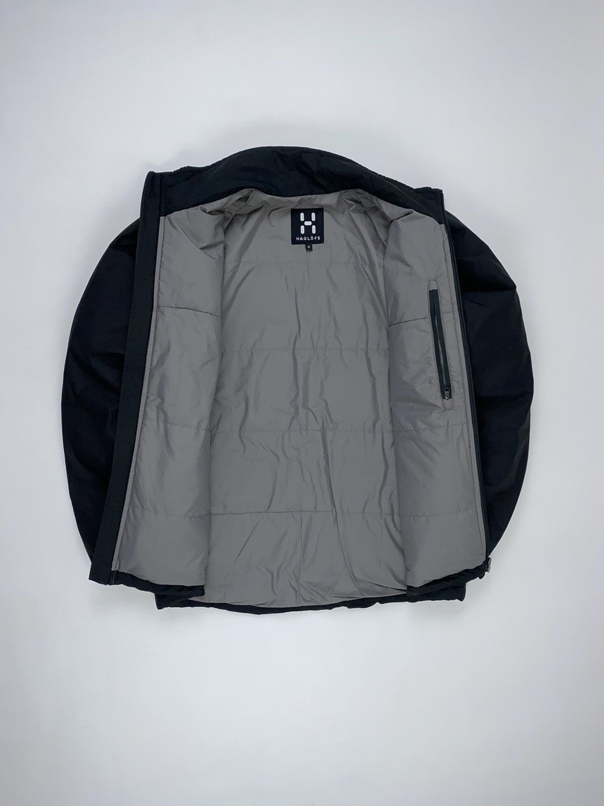 Haglofs 🚨 Haglofs vintage micro down jacket zip man black M Size US M / EU 48-50 / 2 - 4 Thumbnail