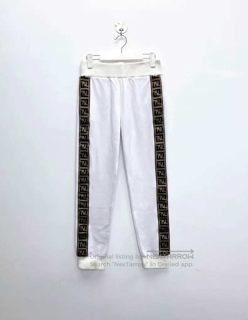 Fendi Fendi Leisure sports long pants with a double F logo on th Size US 40 / EU 56 - 1 Thumbnail