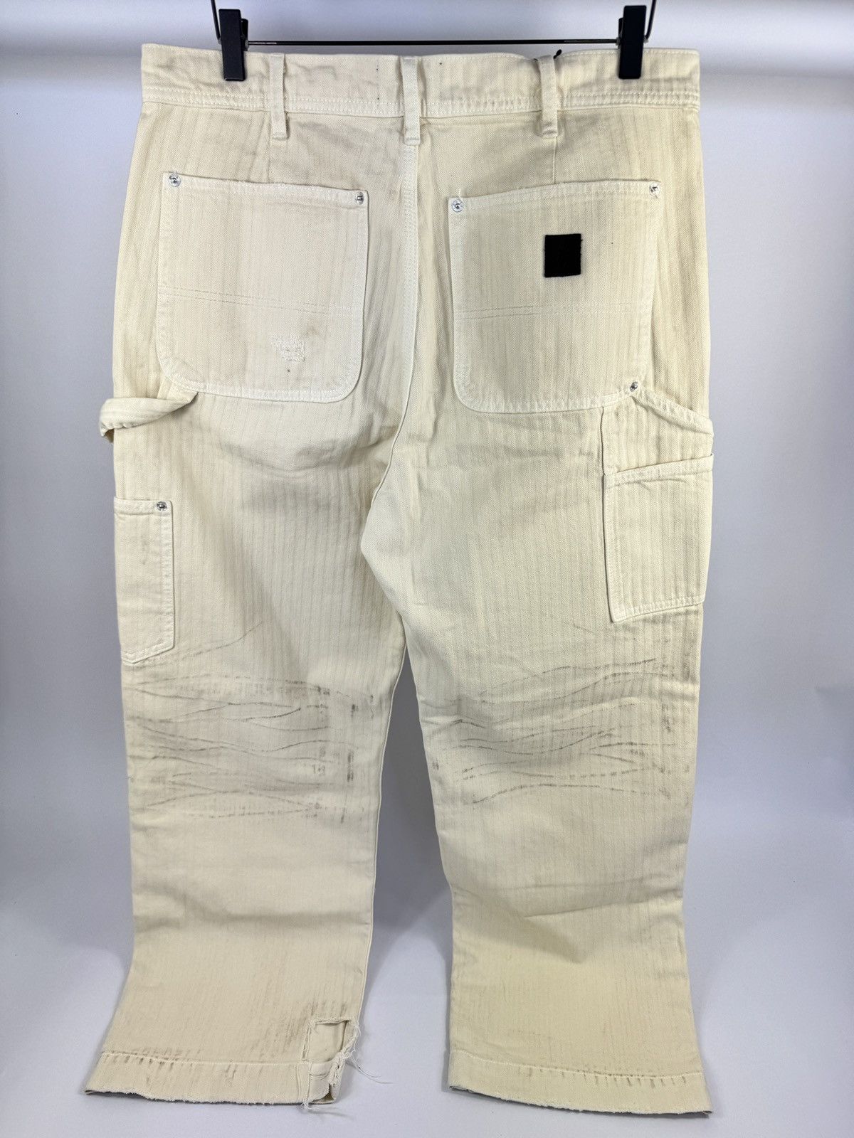 Enfants Riches Deprimes Herringbone Blood Stain Carpenter Pants Size US 34 / EU 50 - 3 Thumbnail