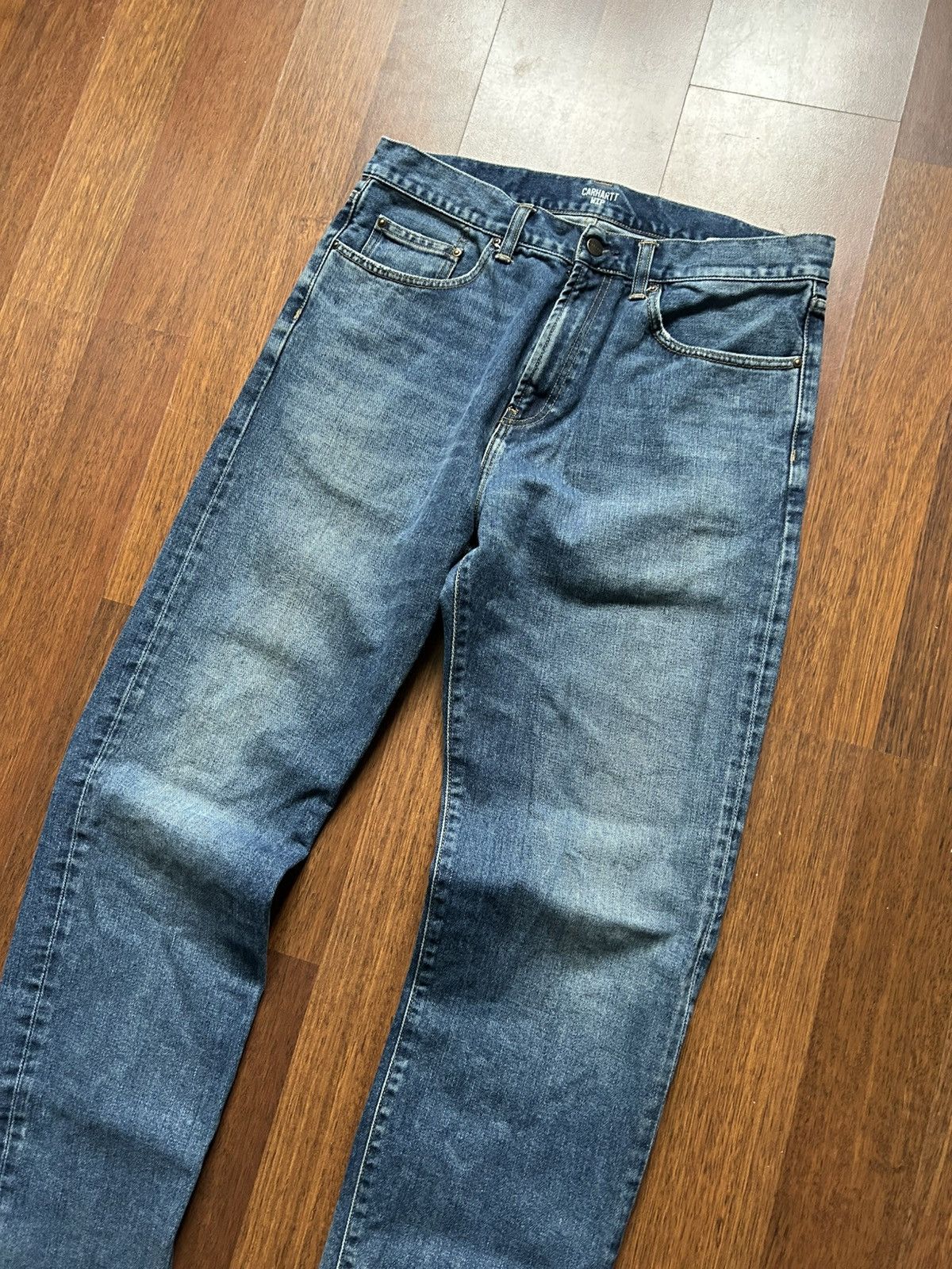 Carhartt Wip Carhartt WIP Pontiac Pant Denim Jeans Men’s Streetwear Sz 33 Size US 33 - 7 Thumbnail