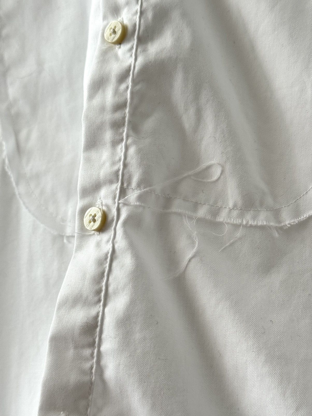 Nostra Santissima Nostra Santissima White Button Shirt Size US S / EU 44-46 / 1 - 5 Thumbnail
