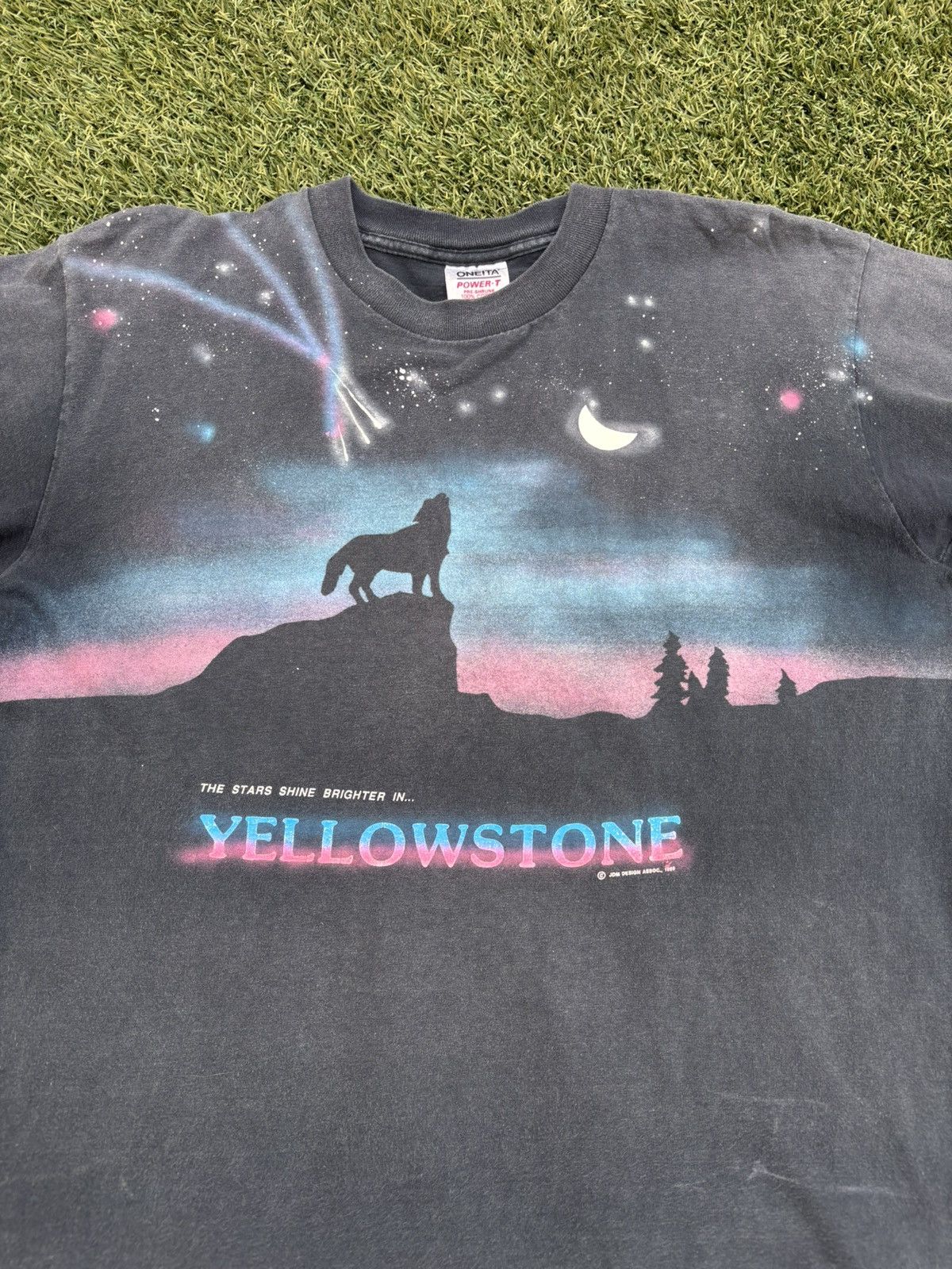 Other Vintage 90s Yellowstone t shirt Size US XL / EU 56 / 4 - 2 Thumbnail