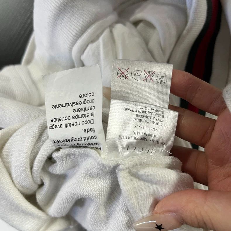 Gucci Gucci Size L White waist striped casual sweatpants 2501-Nex Size US 34 / EU 50 - 5 Thumbnail