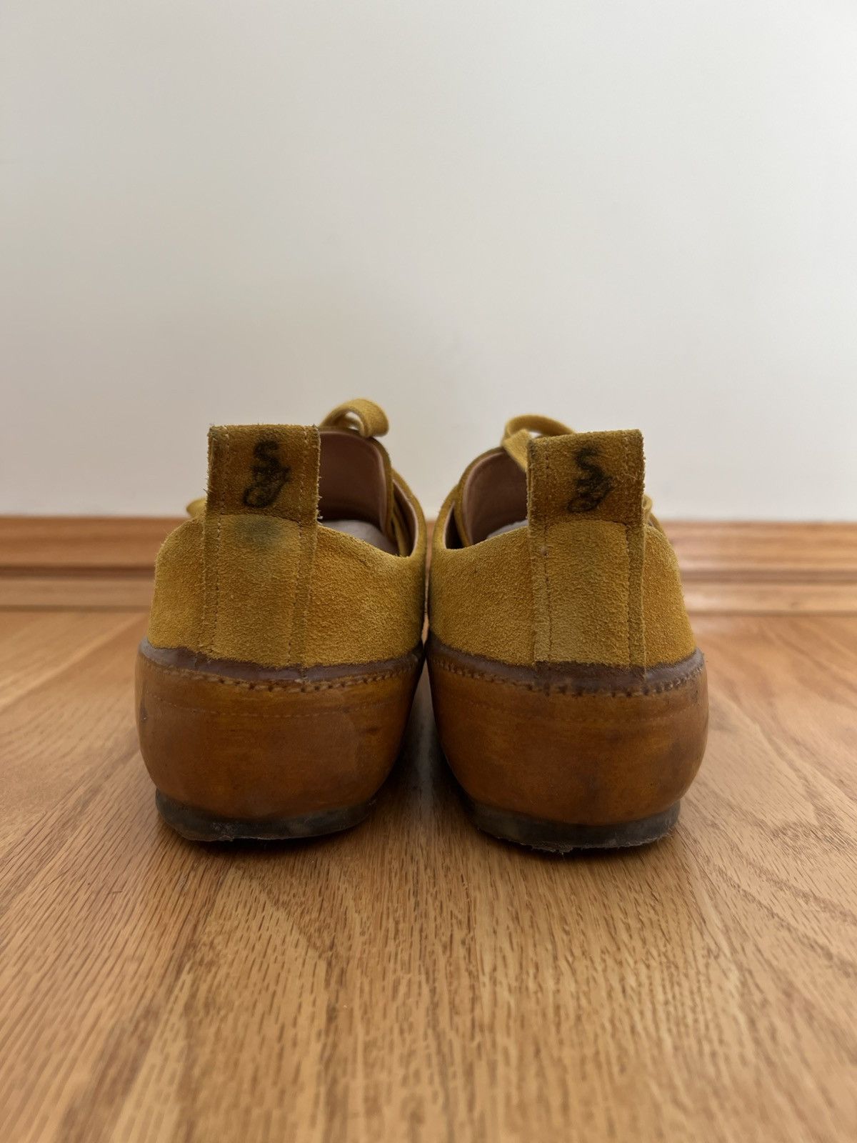 Other Sartori Gold - yellow suede sneakers with rubber dip Size US 9 / IT 39 - 5 Thumbnail