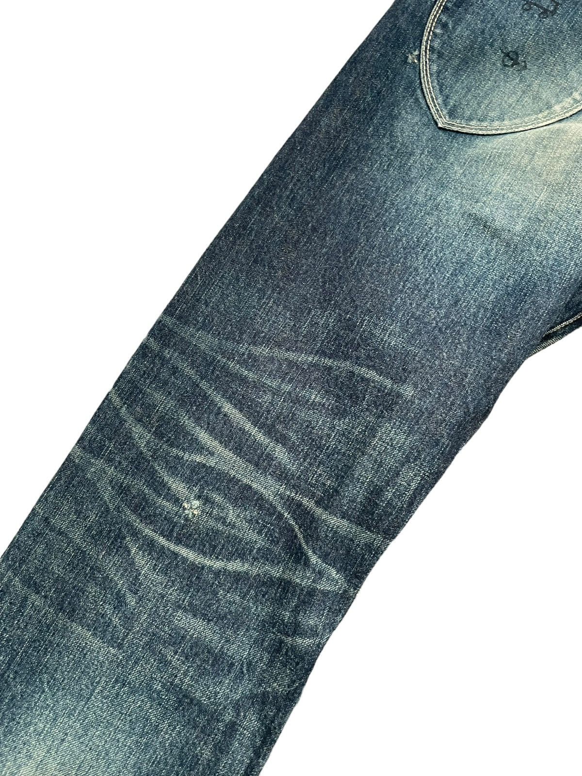 Japanese Brand × Paul Smith Red Ear Paul Smith Red Ear Howgate Wonder Selvedge Distresed Size US 31 - 13 Thumbnail