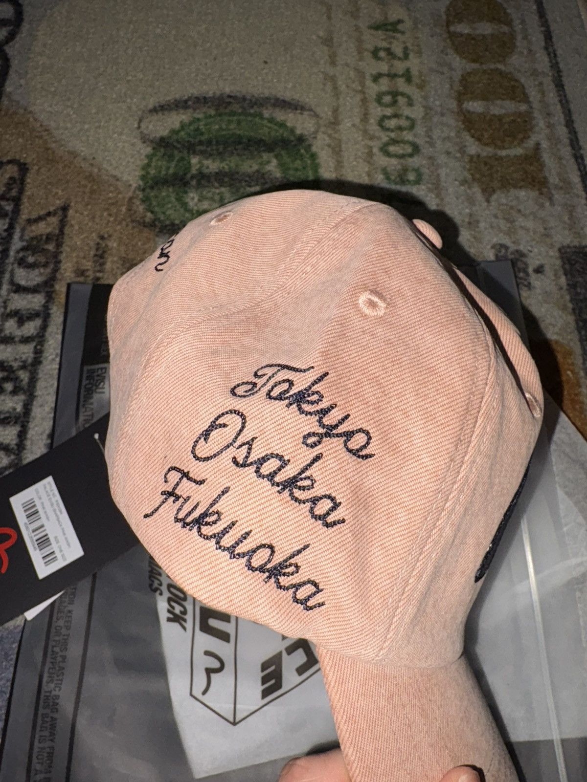 Evisu × Palace Palace x Evisu Snapback Pink Wash Size ONE SIZE - 2 Thumbnail
