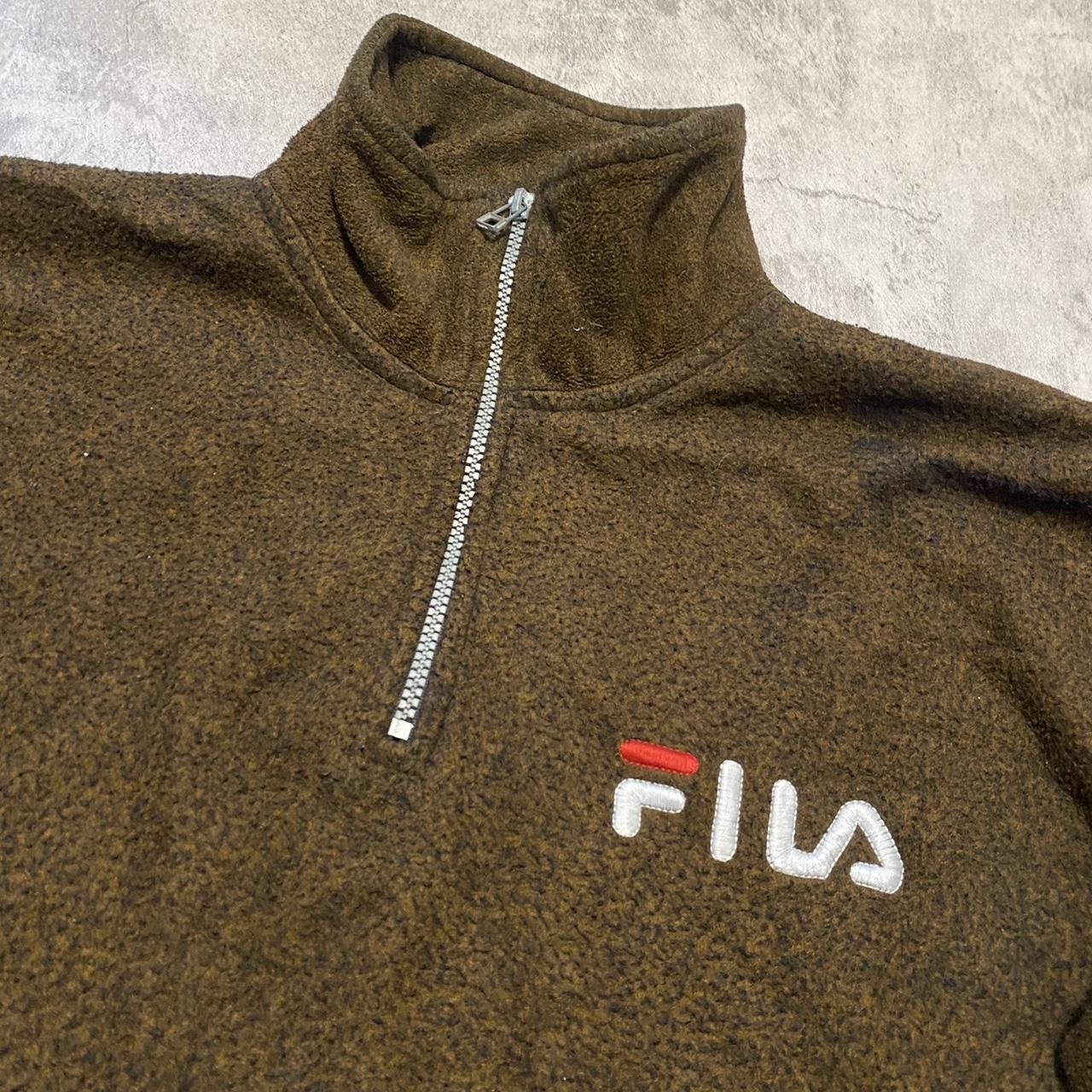 Fila Brown Fila fleece with embroidered logo, featuring Size US L / EU 52-54 / 3 - 3 Thumbnail