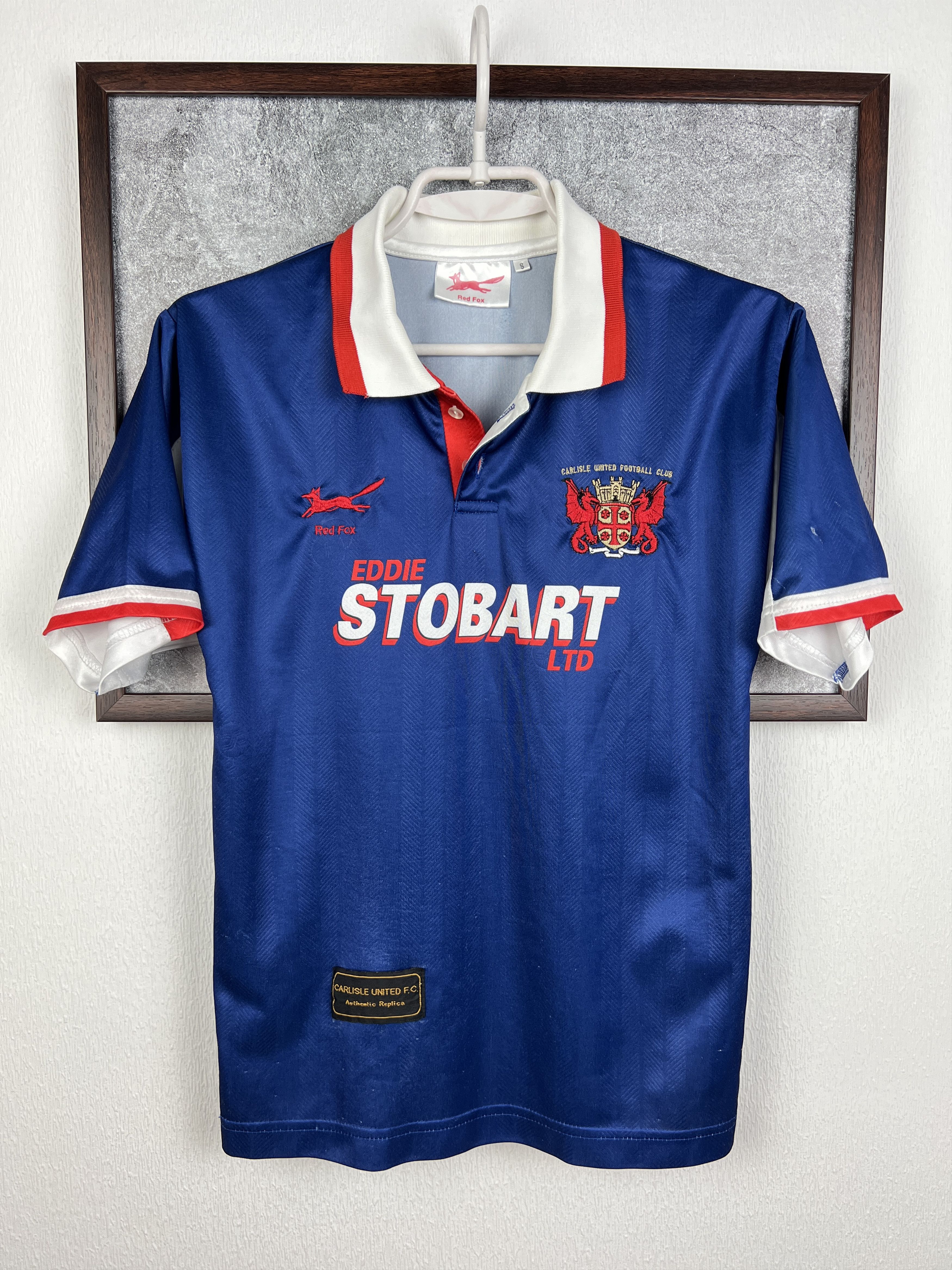 Vintage Carlisle United football shirt Soccer Jersey Trikot Boys M Size US XXS / EU 40 - 1 Thumbnail