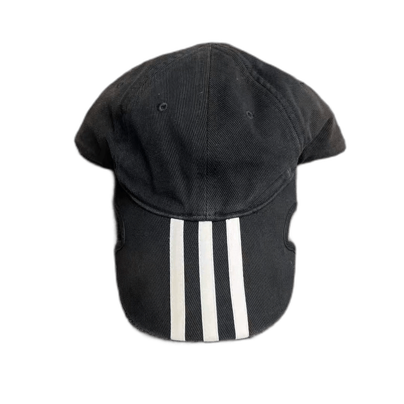 Balenciaga Balenciaga Adidas Black Logo Baseball Cap Size ONE SIZE - 1 Thumbnail