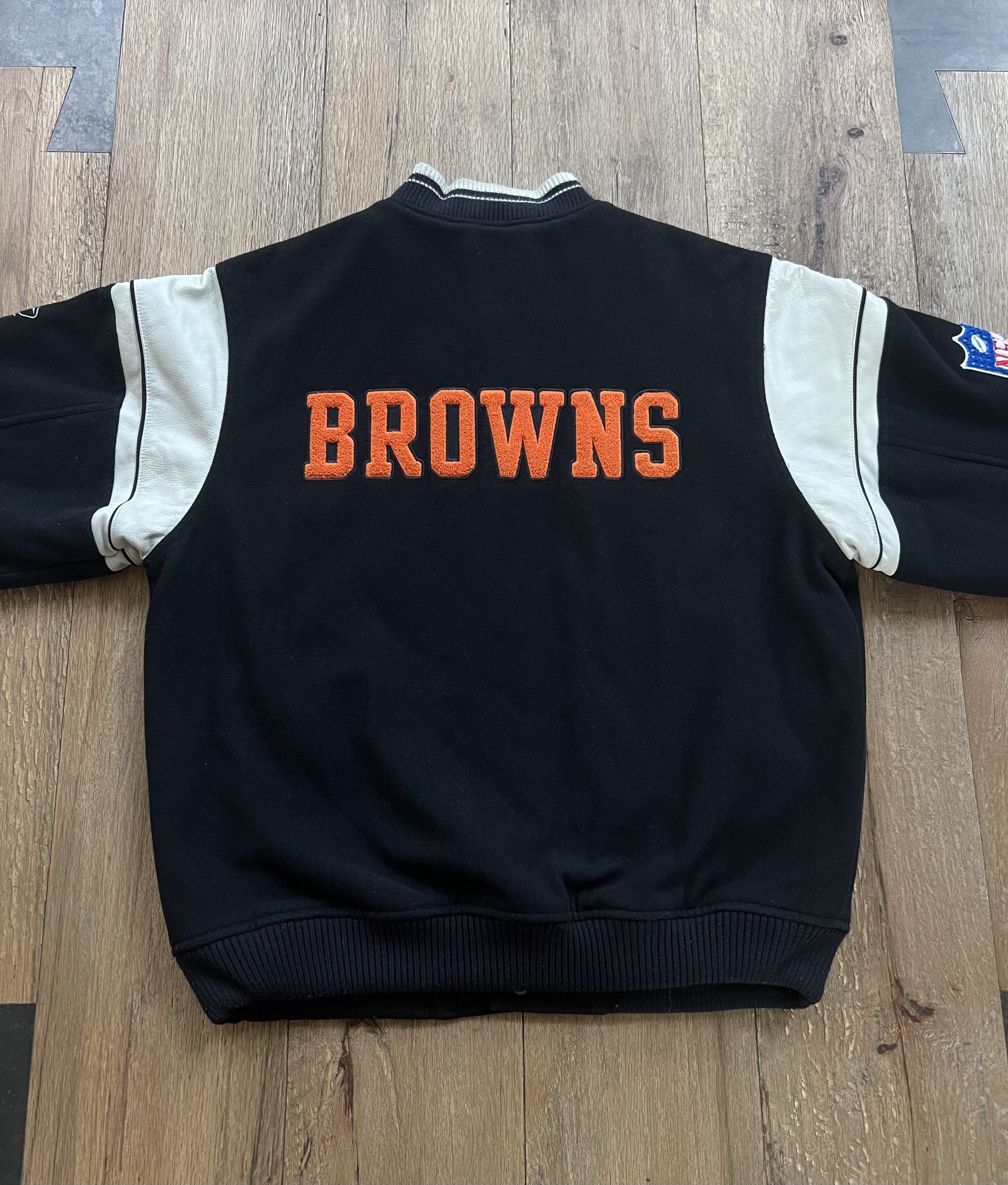 NFL NFL X Reebok Cleveland Browns Y2K Jacket Sz L Size US L / EU 52-54 / 3 - 2 Thumbnail