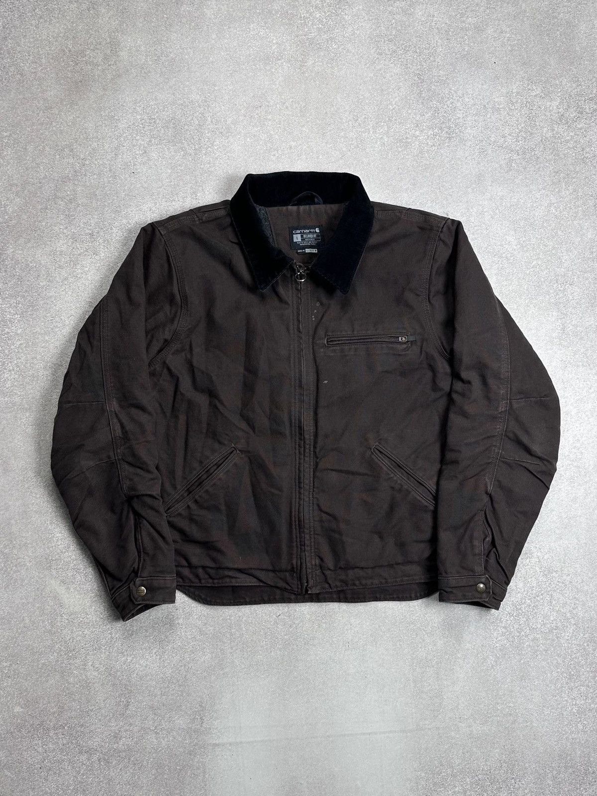 Carhartt Vintage Carhartt Detroit Y2K Heavy Jacket L Size US L / EU 52-54 / 3 - 1 Thumbnail
