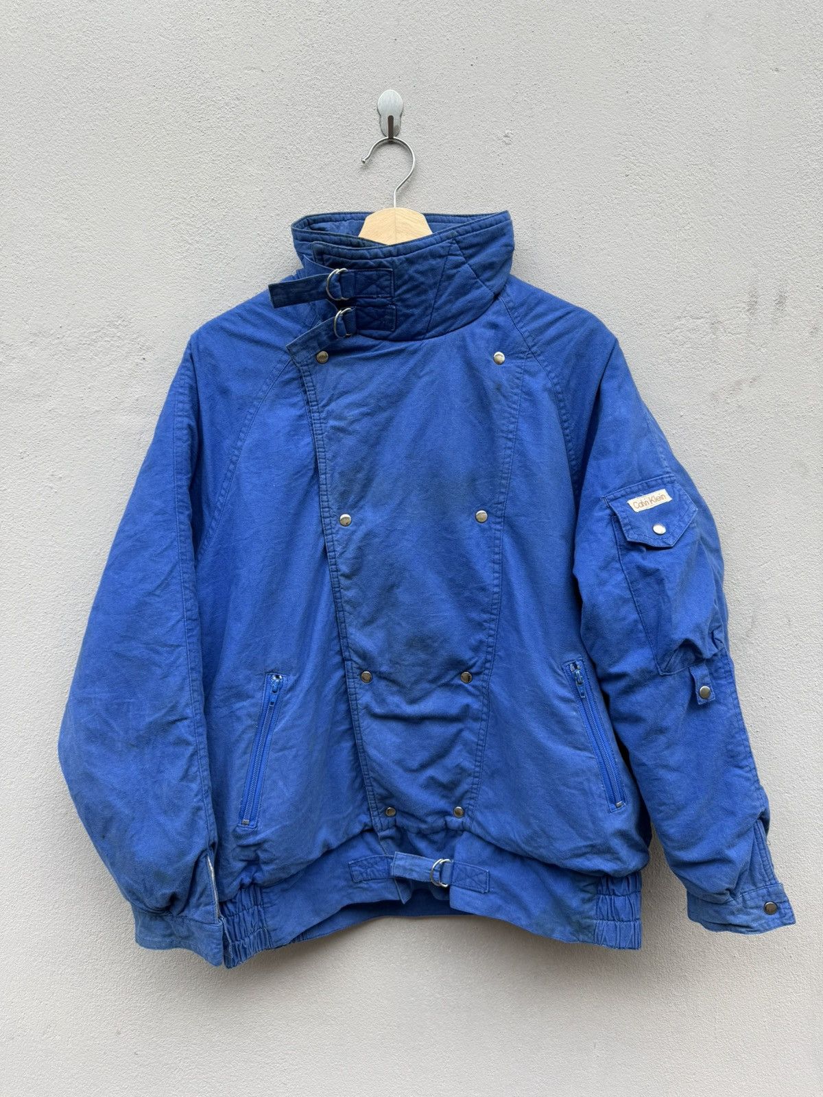 Calvin Klein Vintage RARE 80s Calvin Klein BONDAGE / Punk Jacket Size US L / EU 52-54 / 3 - 8 Thumbnail