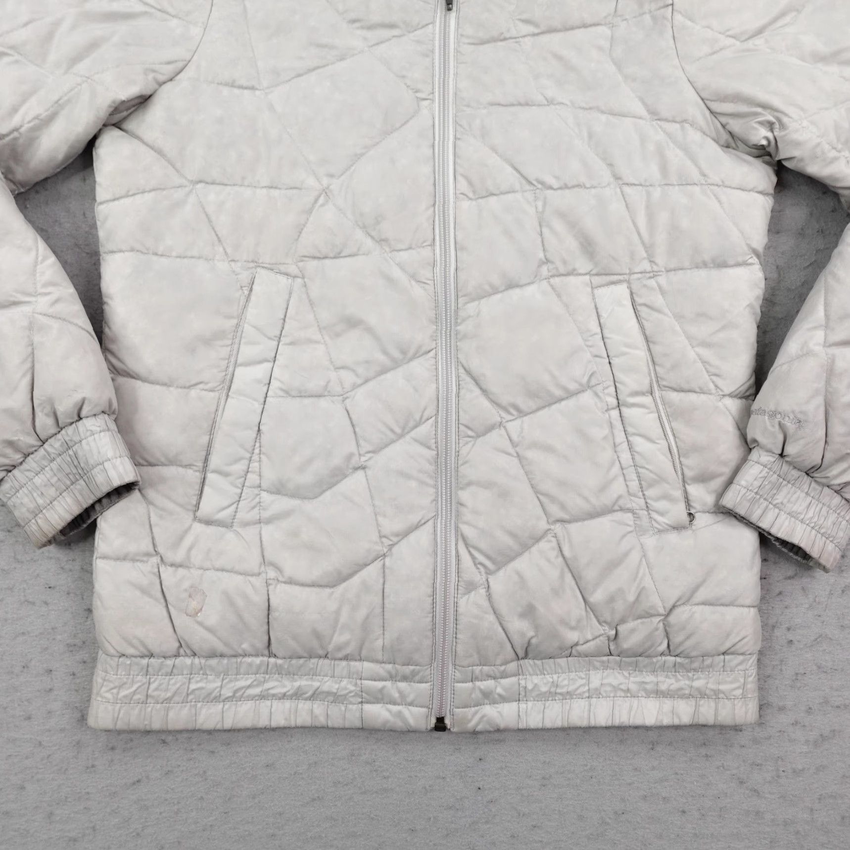 Patagonia Patagonia Jacket Womens XS Gray Aliso Down Coat Puffer Quilted Hooded Full Zip Size XS / US 0-2 / IT 36-38 - 3 Thumbnail