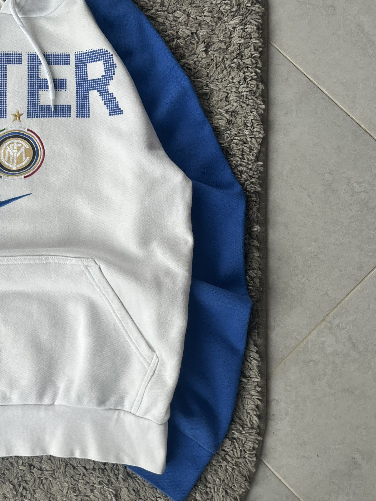 Nike Vintage hoodie Nike Soccer football team F.C Internazionale Size US S / EU 44-46 / 1 - 3 Thumbnail
