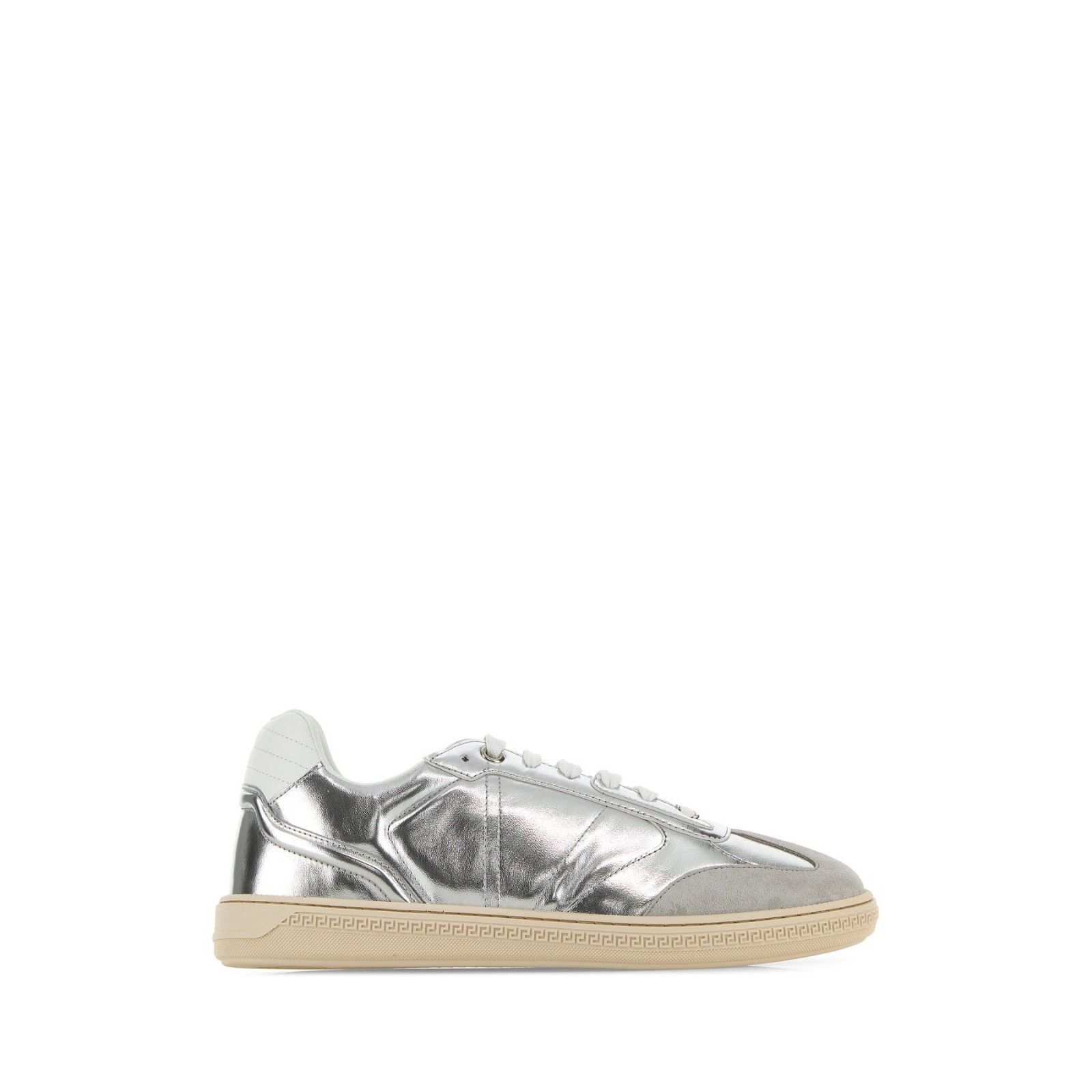 VERSACE Free Silver Sneakers New