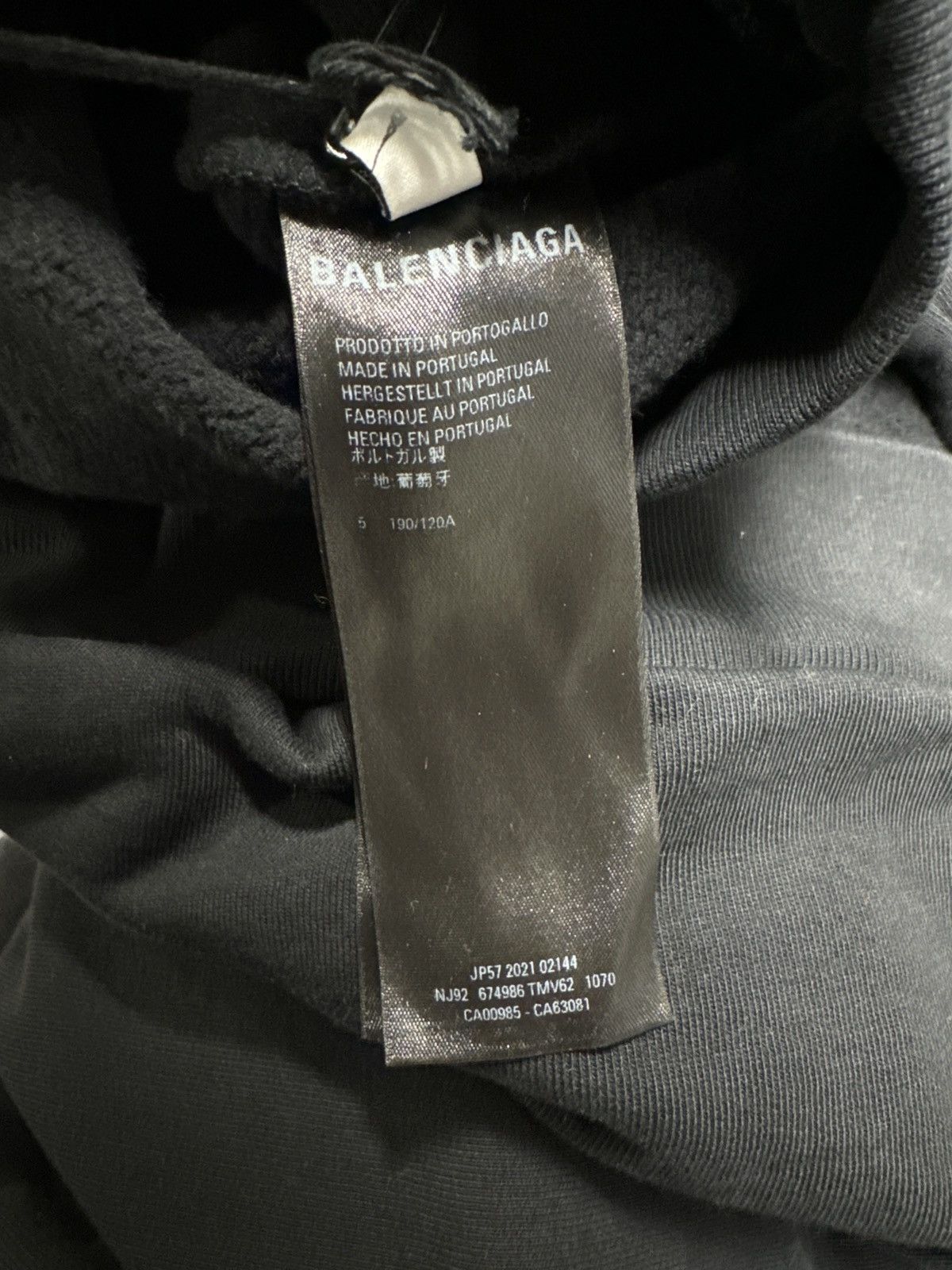 Balenciaga Balenciaga Cities Las Vegas Hoodie Size US XXL / EU 58 / 5 - 5 Thumbnail