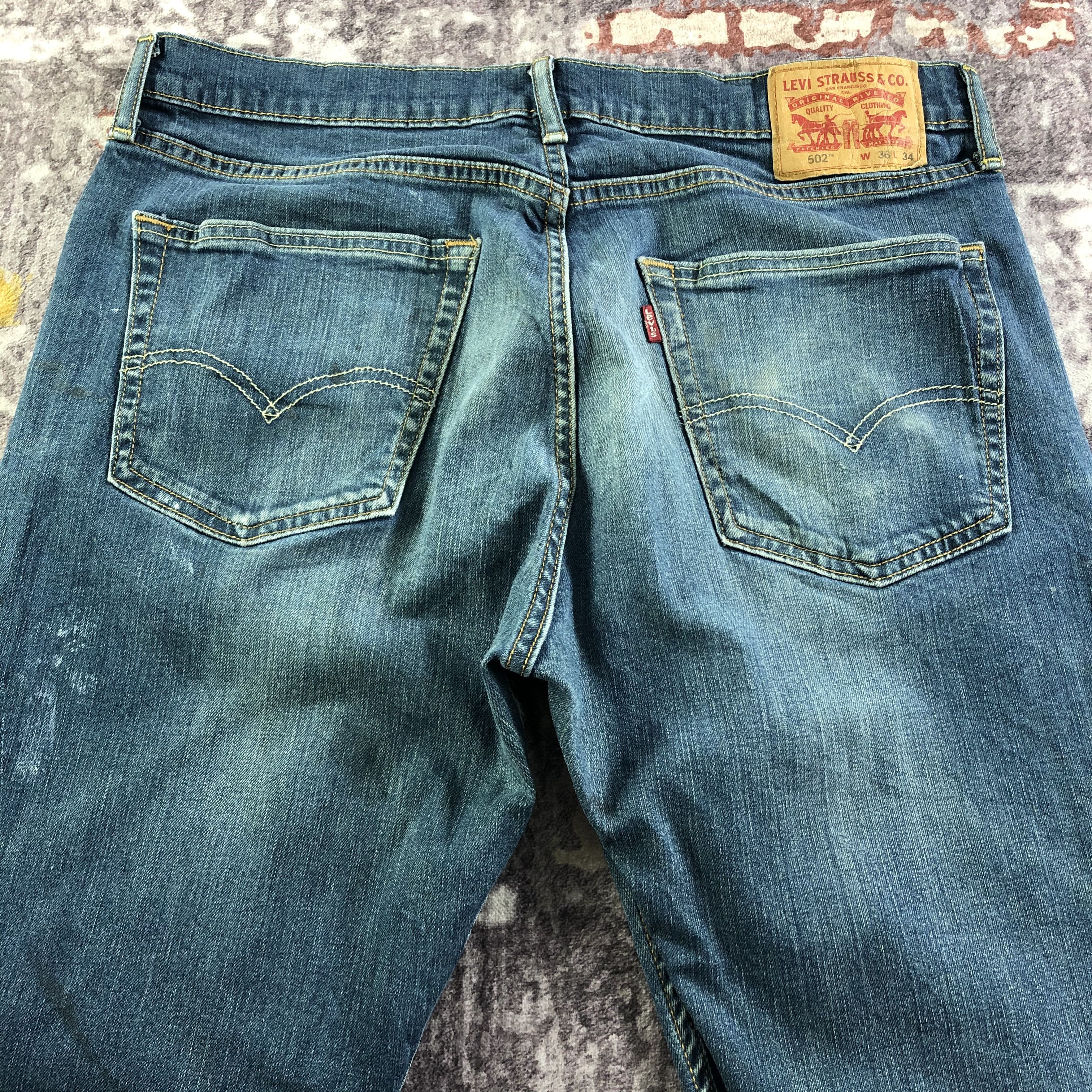 Levi's × Vintage Vintage Levis 502 Painter Jeans-JM3368 Size US 35 - 4 Thumbnail