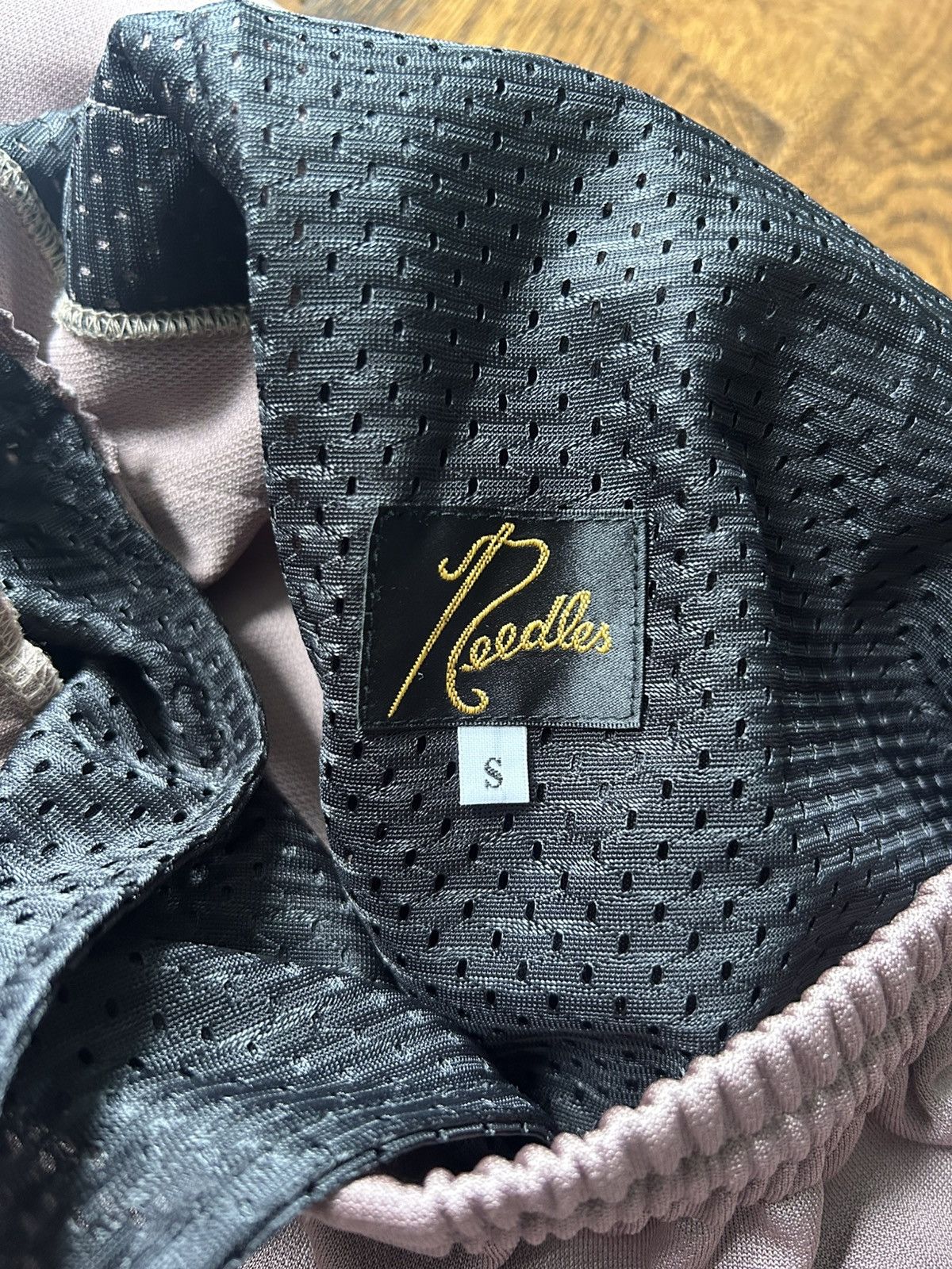 Needles Needles Track Pants ‘Mauve/Purple/Grey’ Size US 30 / EU 46 - 4 Thumbnail