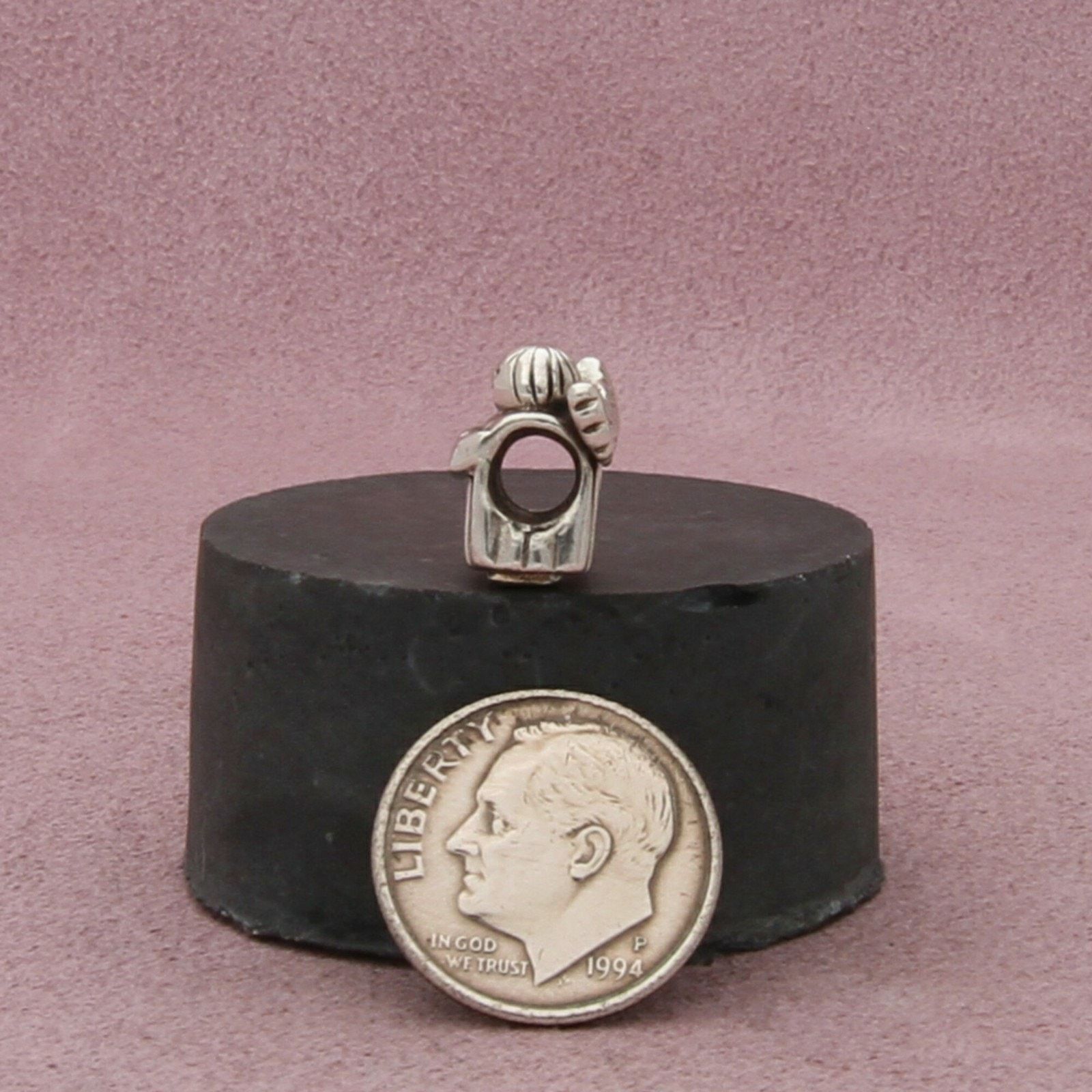 pandora pandora sterling silver angel of hope bead (790337) charm Size ONE SIZE - 2 Thumbnail
