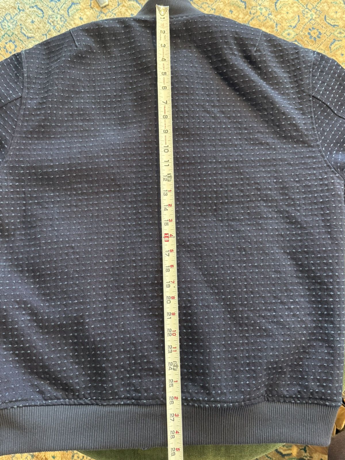Japan Blue Jeans Japan Blue Jeans Sashiko Bomber Jacket XXL Size US XL / EU 56 / 4 - 10 Thumbnail